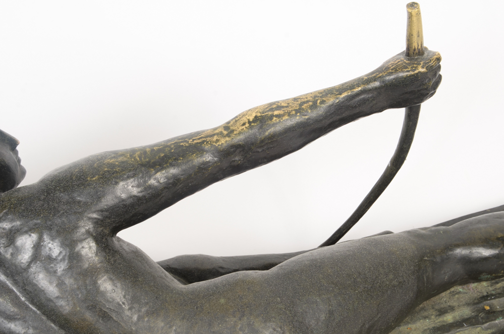 Marcel André Bouraine "Penthesilea, Queen of the Amazons" Bronze Sculpture