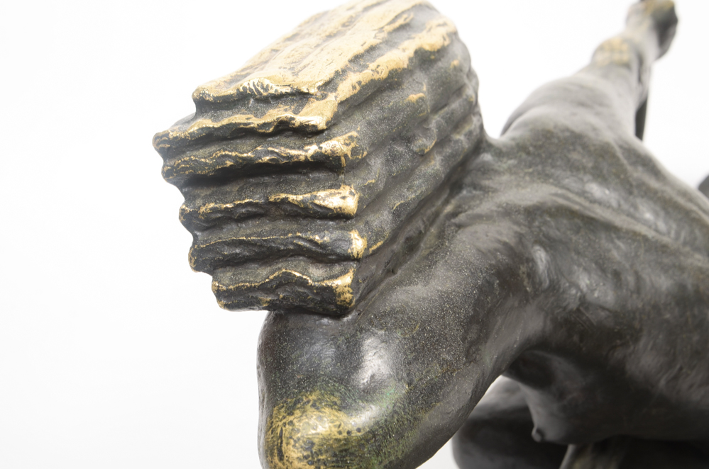 Marcel André Bouraine "Penthesilea, Queen of the Amazons" Bronze Sculpture