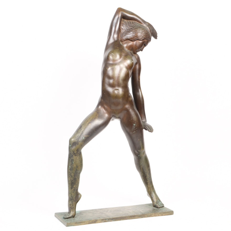 Nagy Bronze Sculpture "Young Dancer"