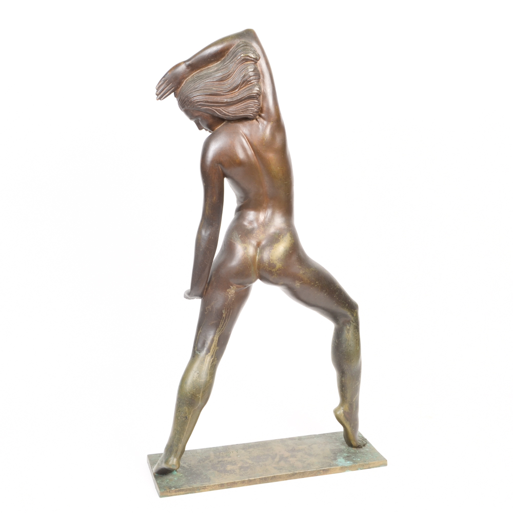Nagy Bronze Sculpture "Young Dancer"