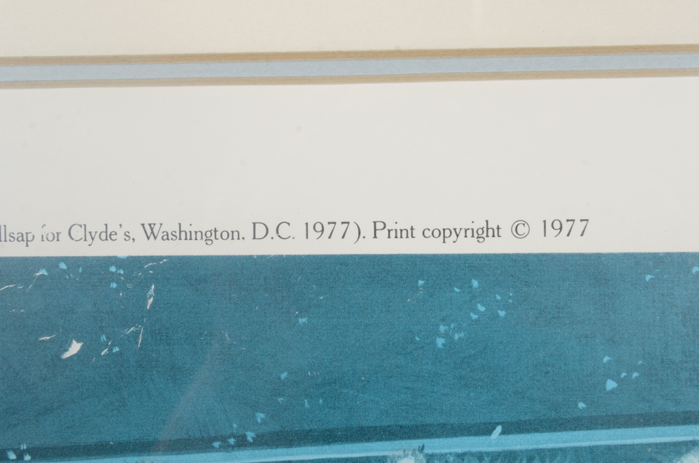 Darrel Millsap Limited Edition Print "A Georgetown Christmas"