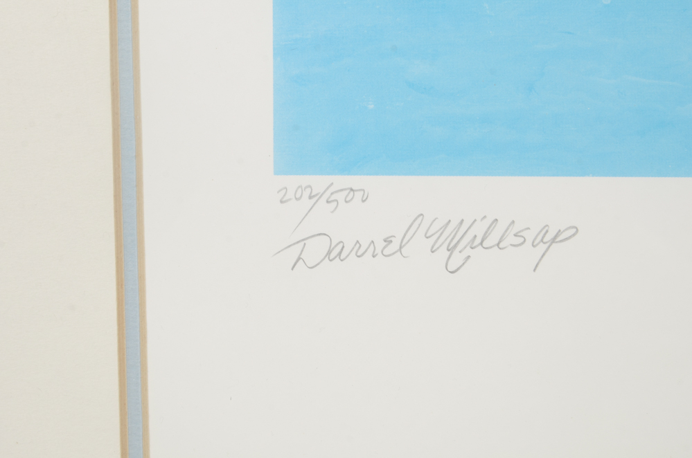 Darrel Millsap Limited Edition Print "A Georgetown Christmas"