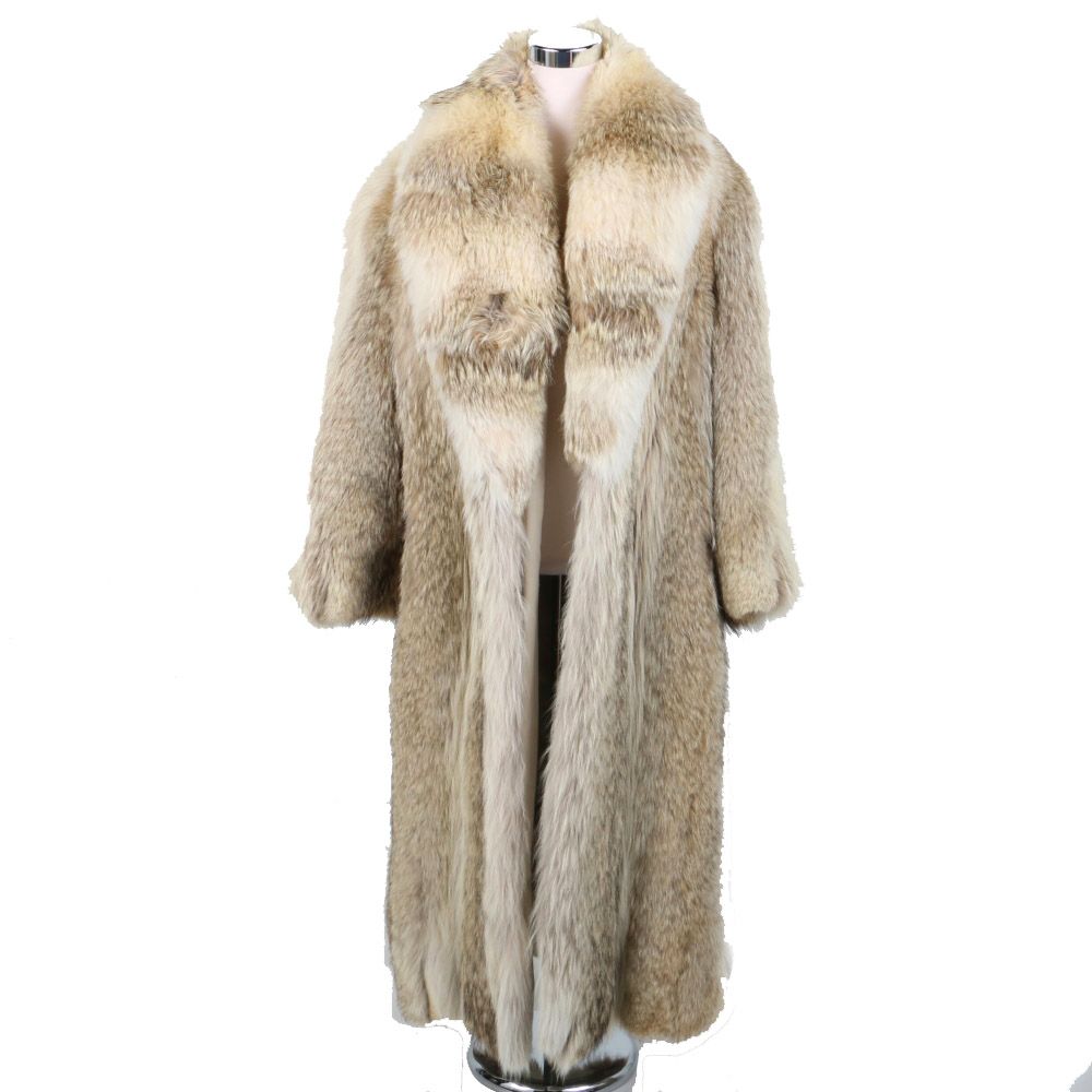 Coyote Fur Coat by L. Magnin
