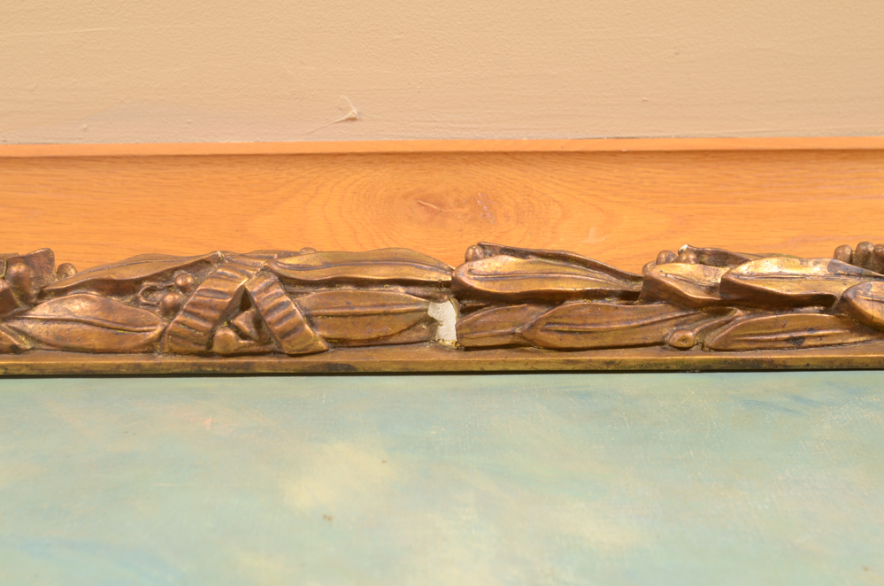 James Carroll Beckwith Oil Painting of Female Nude in Clouds