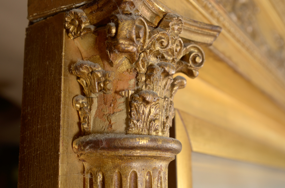 After Alfred Seifert Art Nouveau Oil Pastel