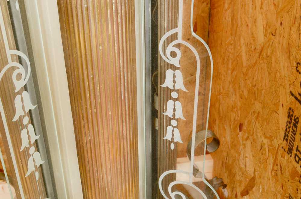 Large Art Deco Chandelier with Transportation Crate