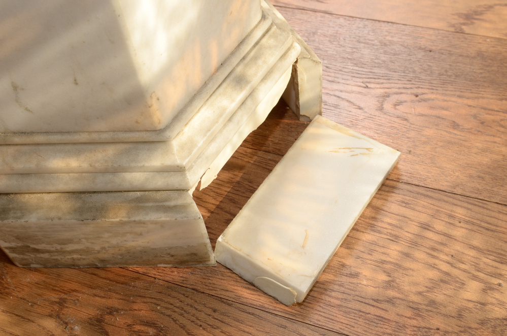 Rafaello Battelli Marble Statue of Diana