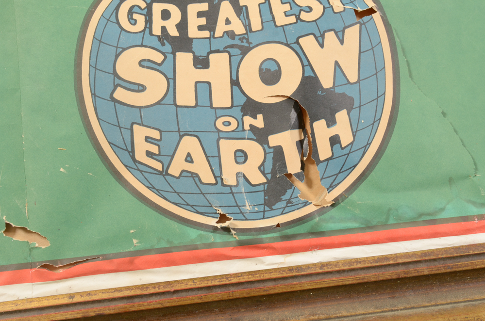 Vintage Ringling Bros Barnum & Bailey Leopard Circus Poster