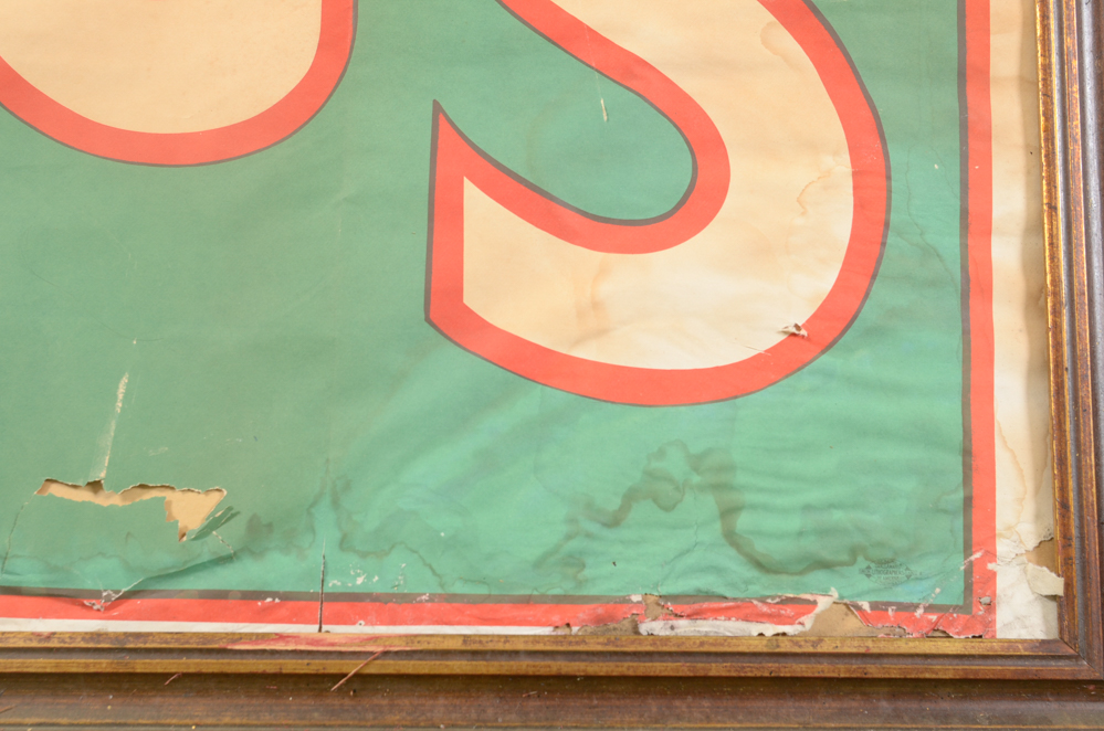 Vintage Ringling Bros Barnum & Bailey Leopard Circus Poster