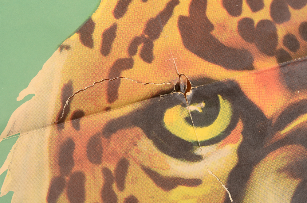 Vintage Ringling Bros Barnum & Bailey Leopard Circus Poster