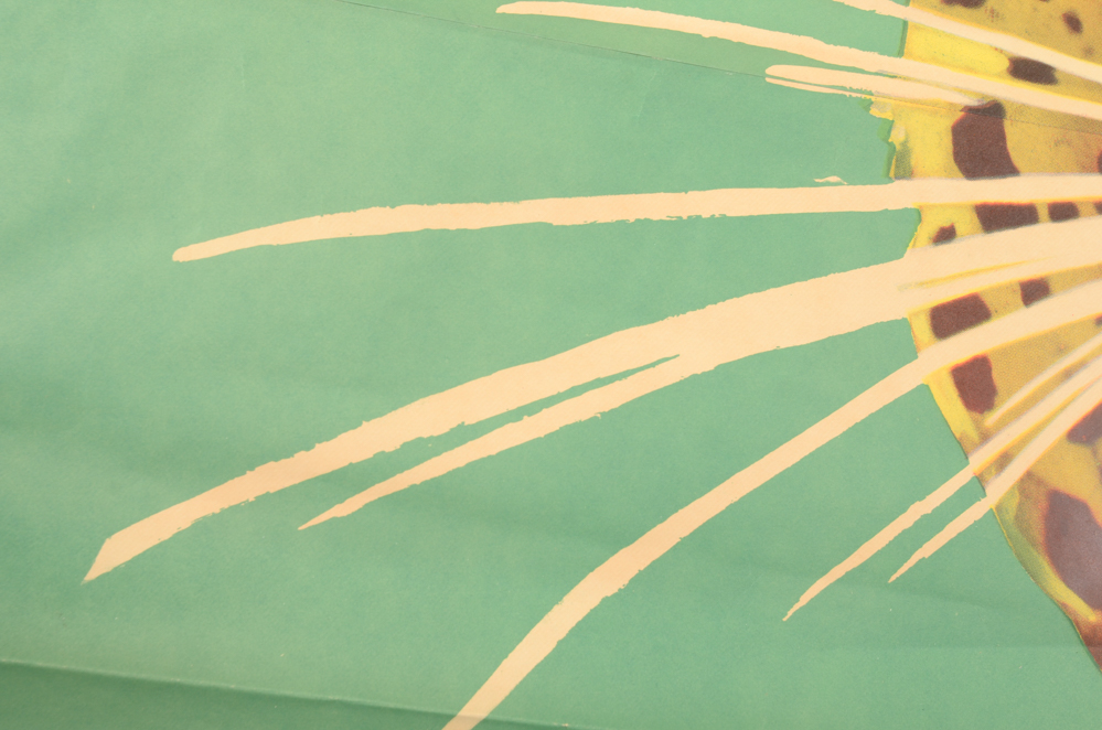 Vintage Ringling Bros Barnum & Bailey Leopard Circus Poster