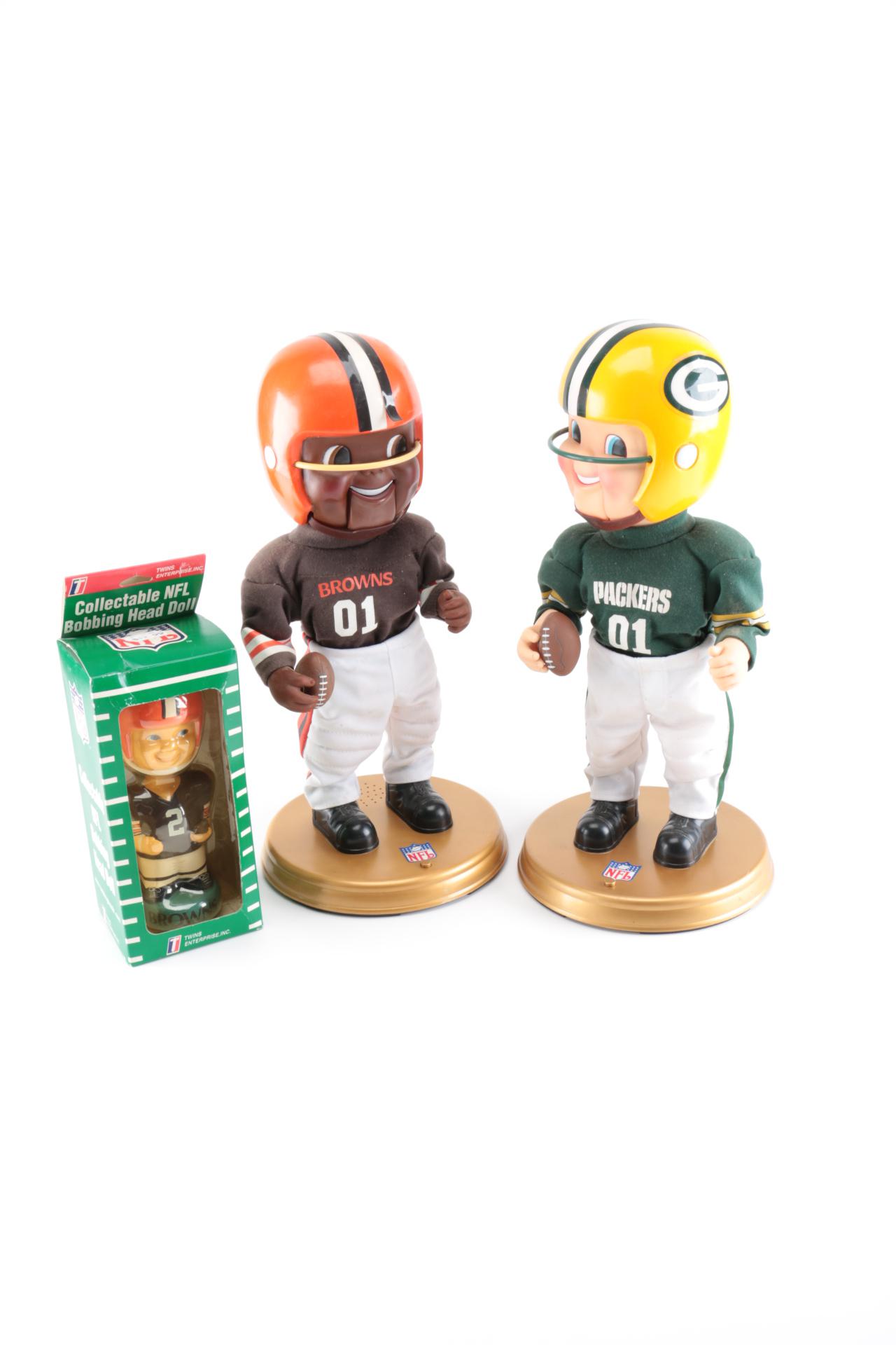 Dancing Football Player Figures