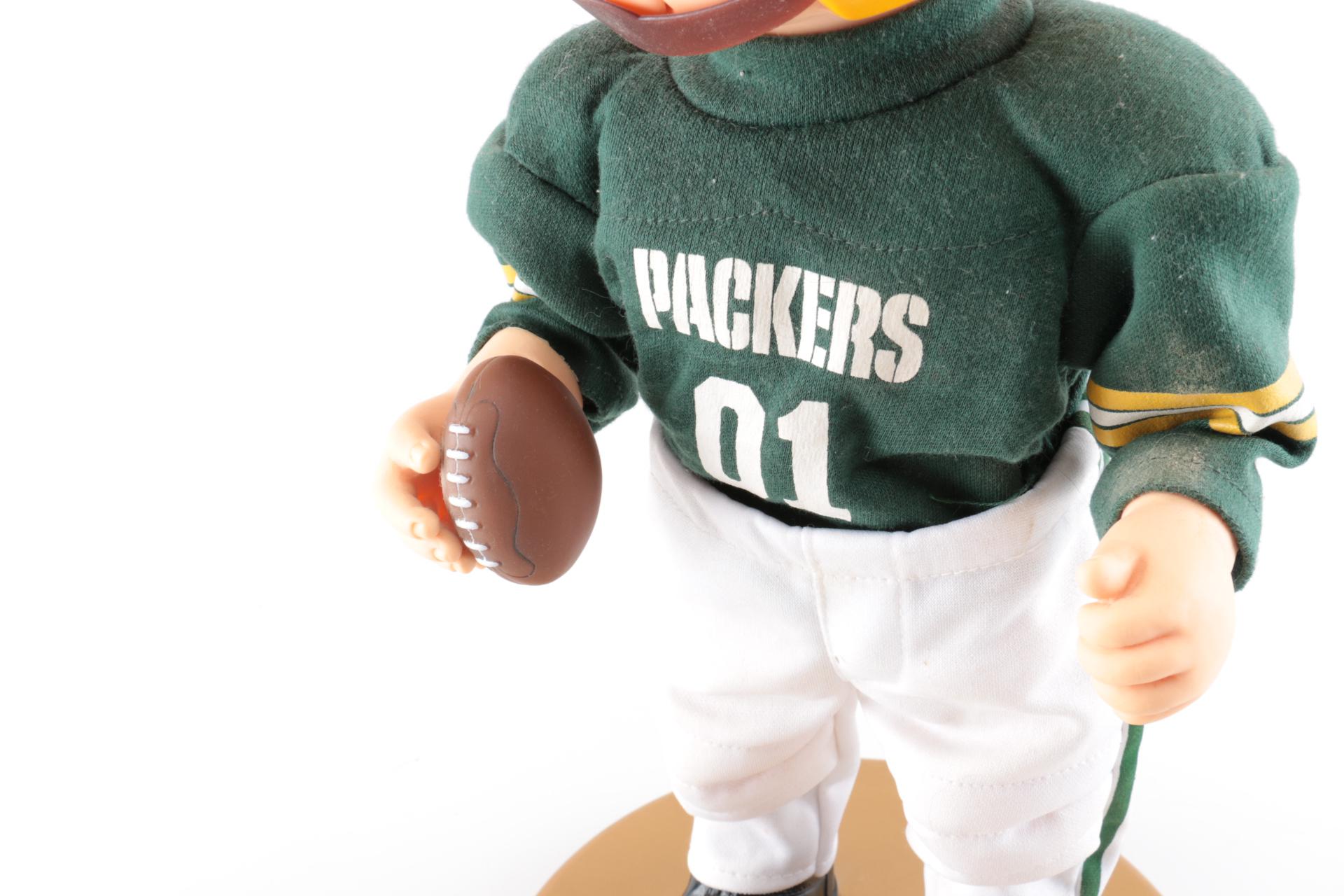 Dancing Football Player Figures