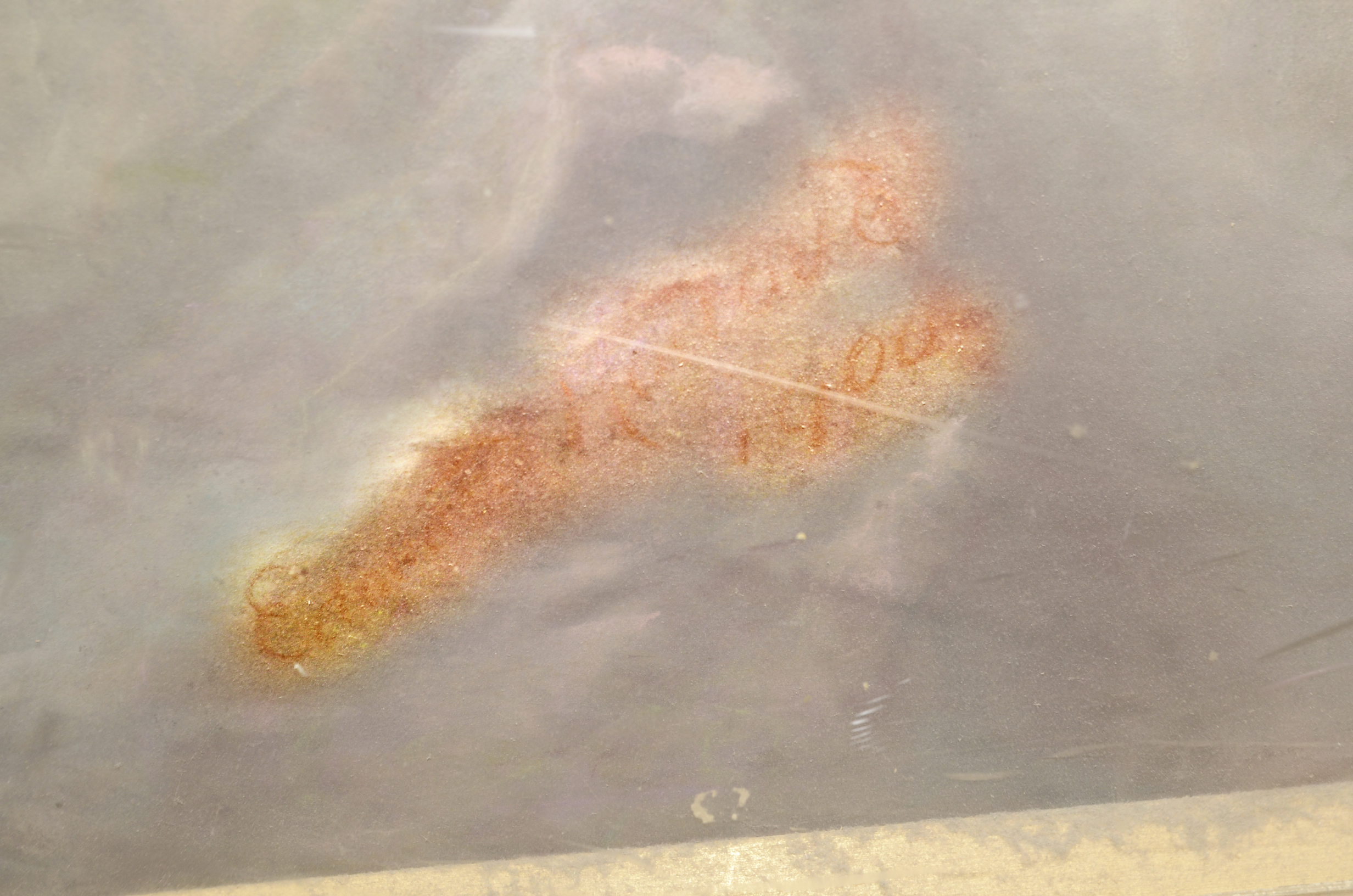 After Alfred Seifert Art Nouveau Oil Pastel