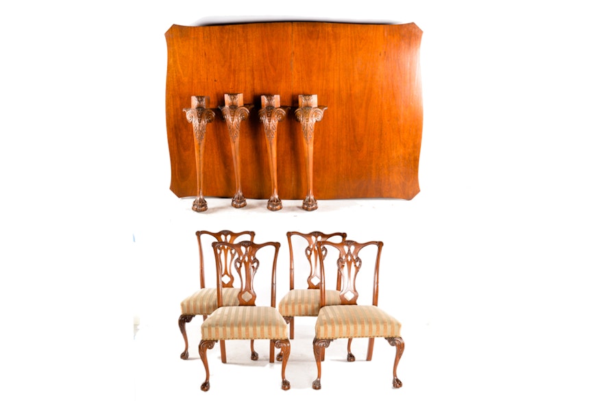 Chippendale Style Dining Set