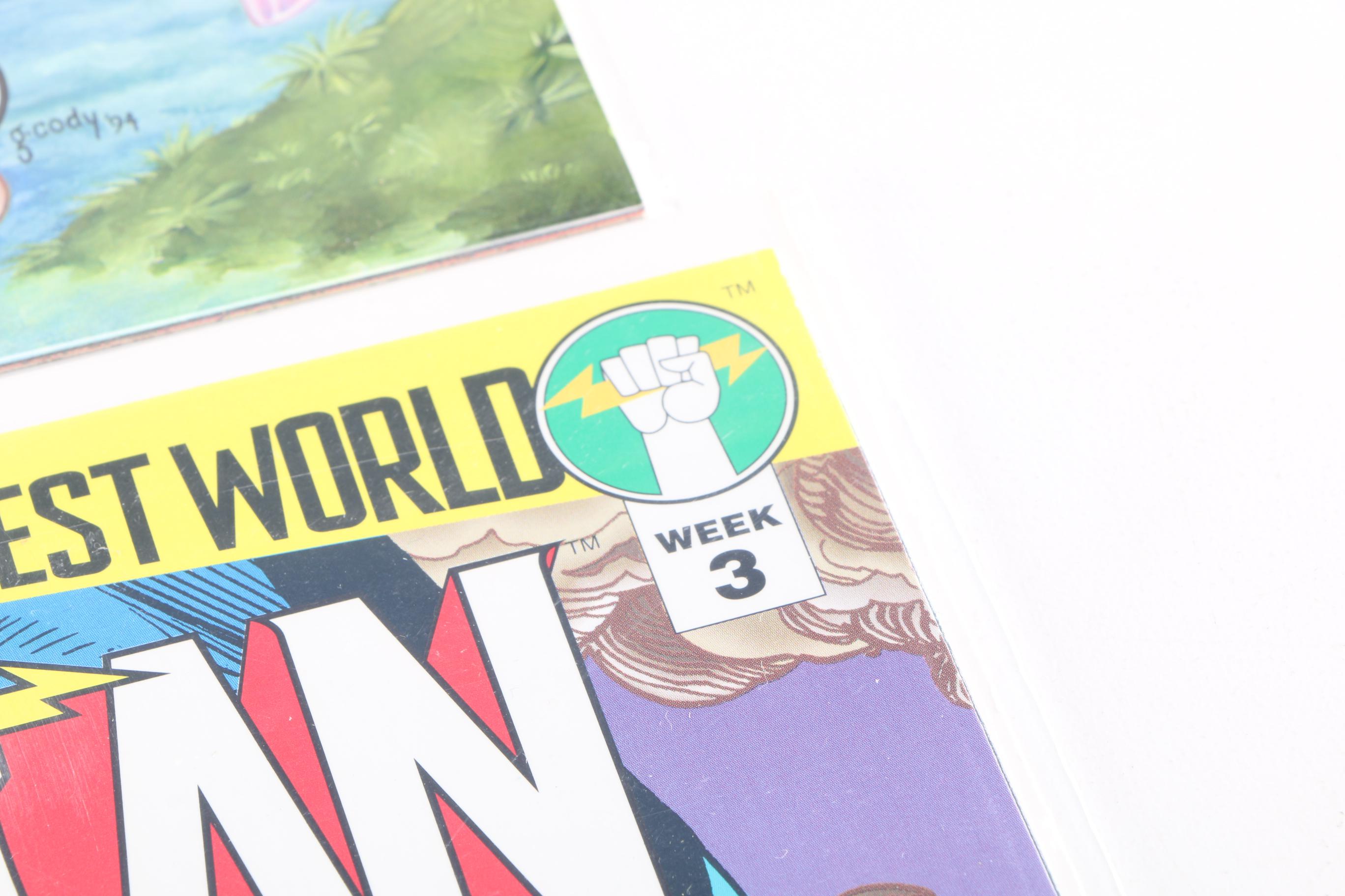 Modern Darkhorse Comics Featuring "Godzilla vs. Charles Barkley"