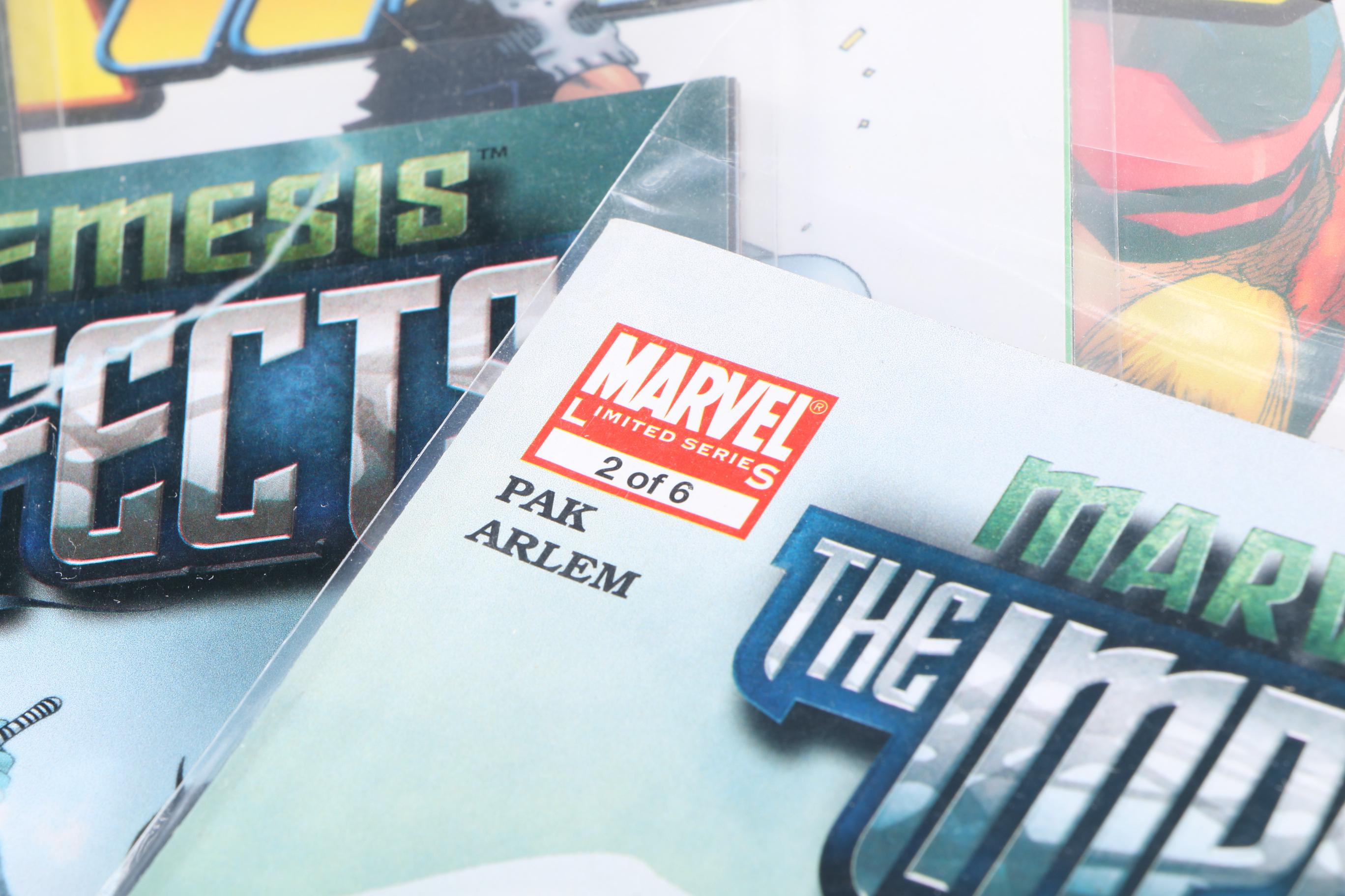 Modern Age "Exiles" and "The Imperfects" Comics