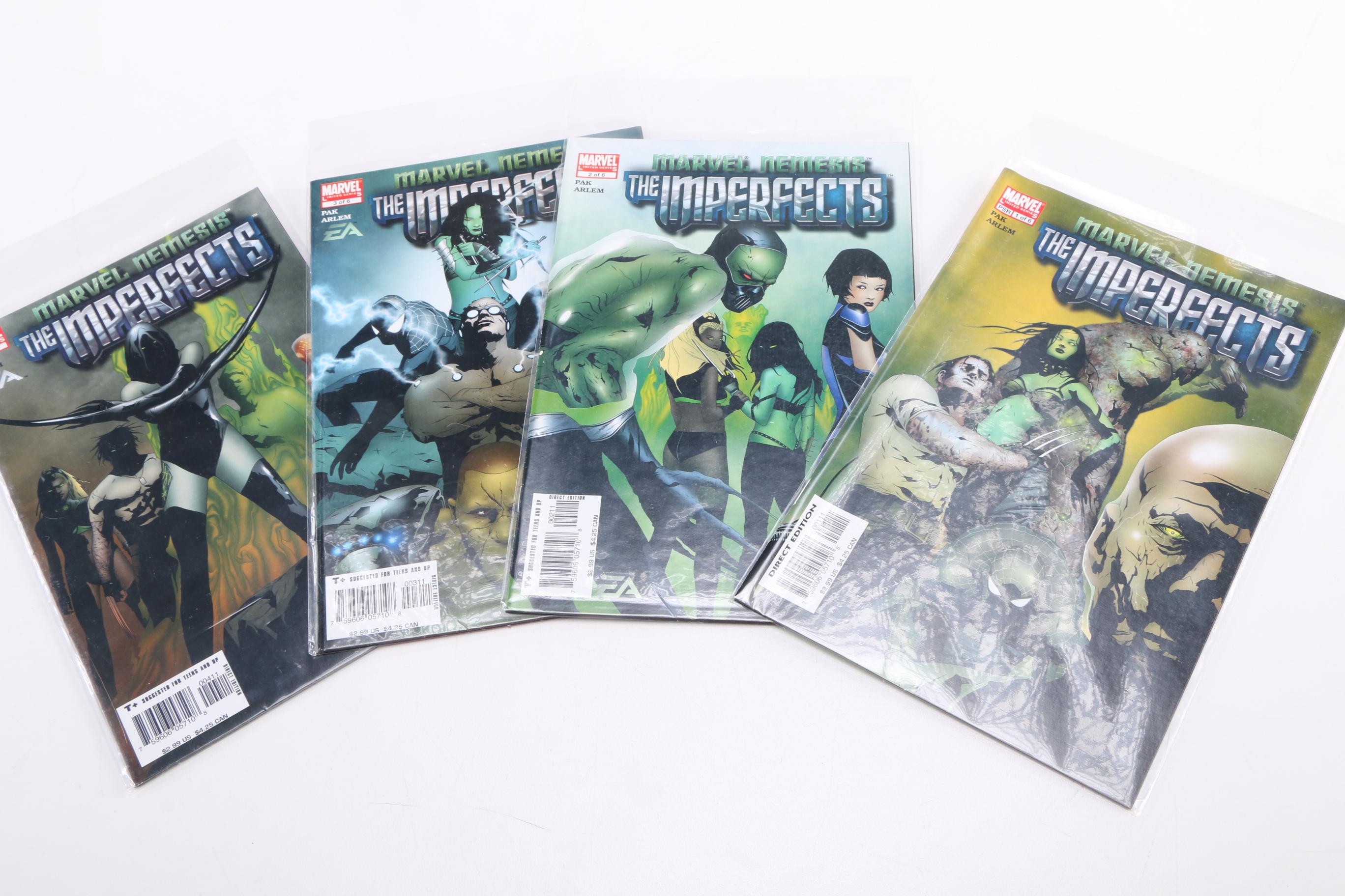 Modern Age "Exiles" and "The Imperfects" Comics