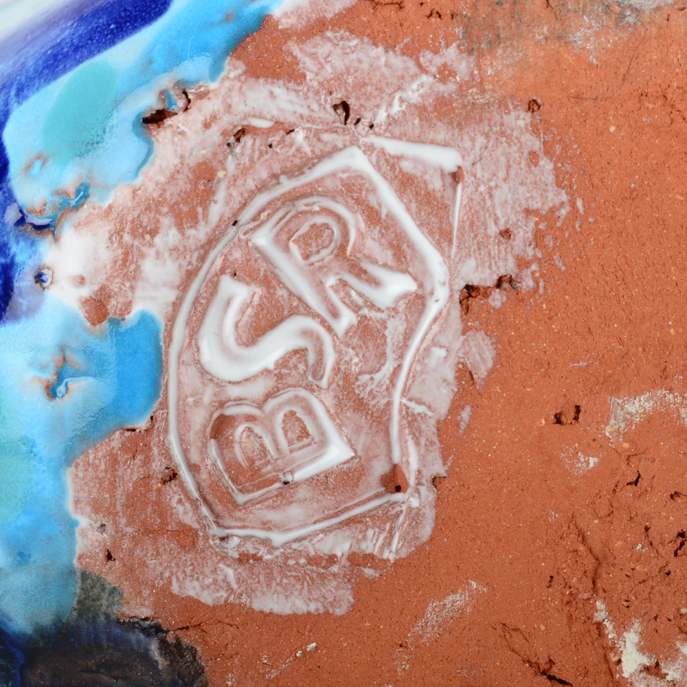 Brenda S. Richardson Folk Art Pottery "Rosie the Mermaid"