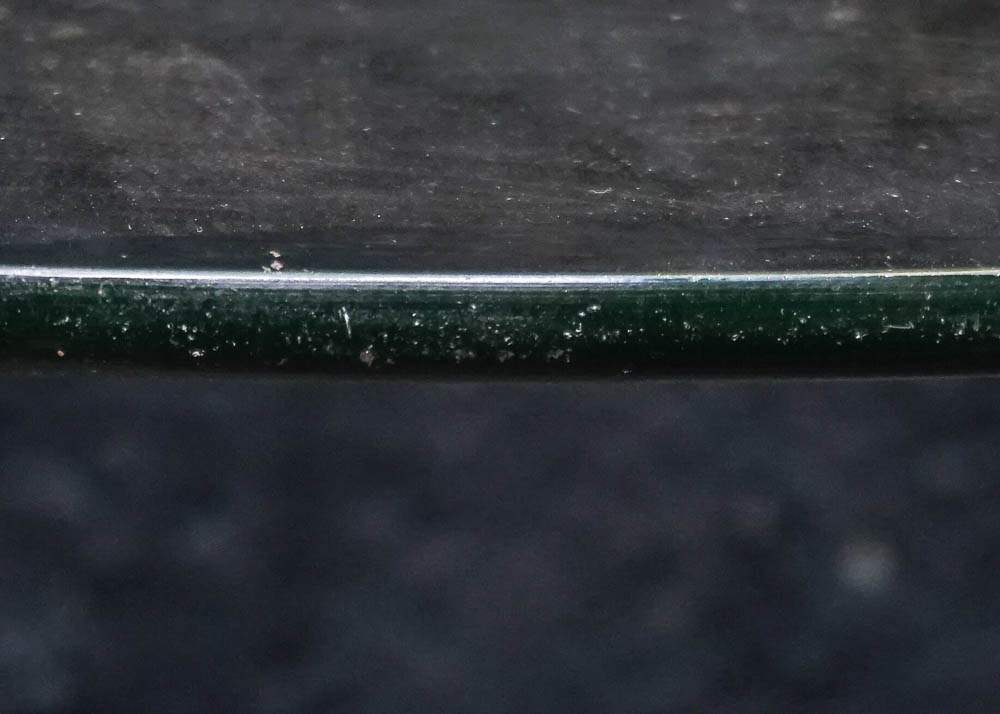 Amethyst Geode Table with Round Glass Top