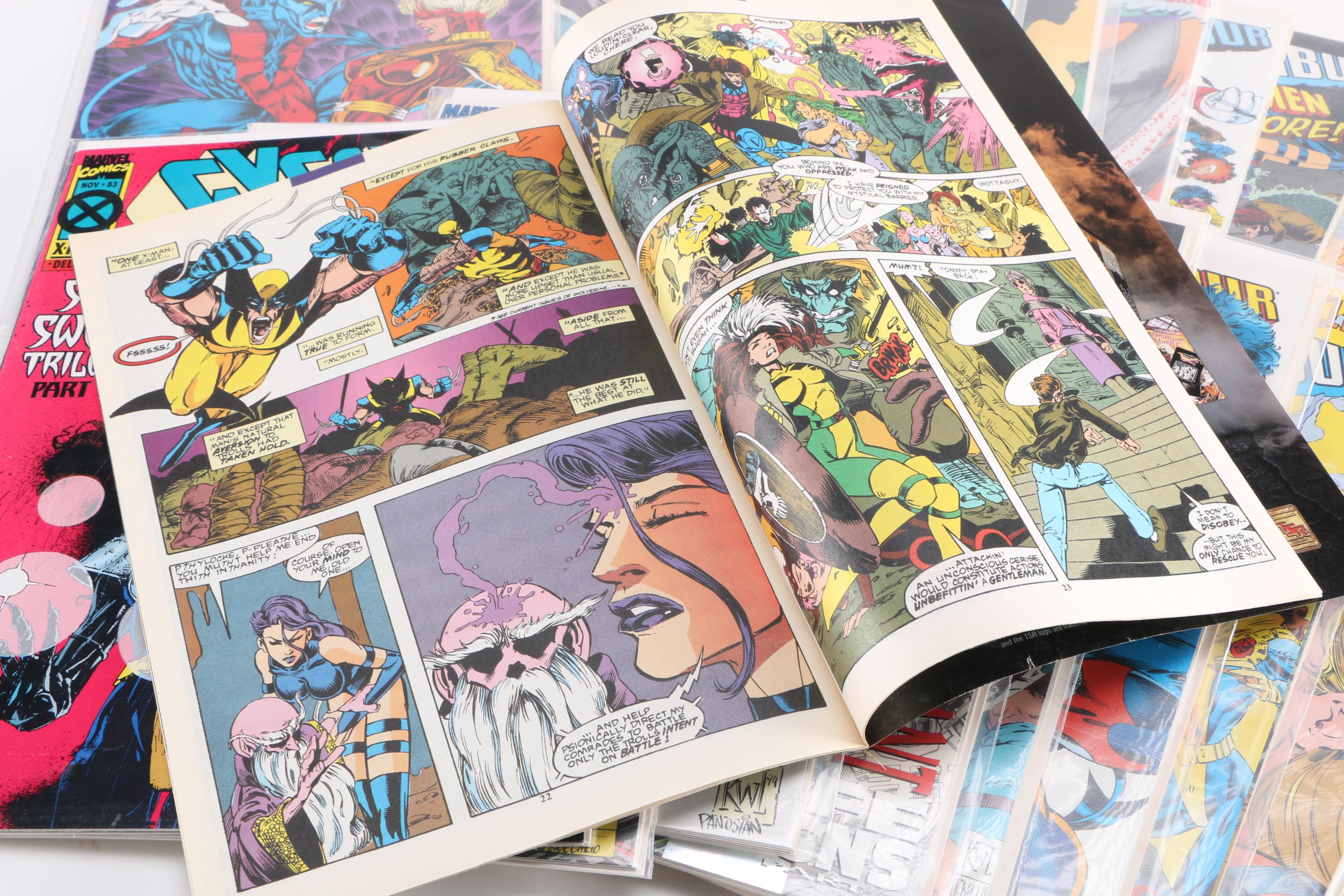 Modern Age Marvel "Excalibur" Comics