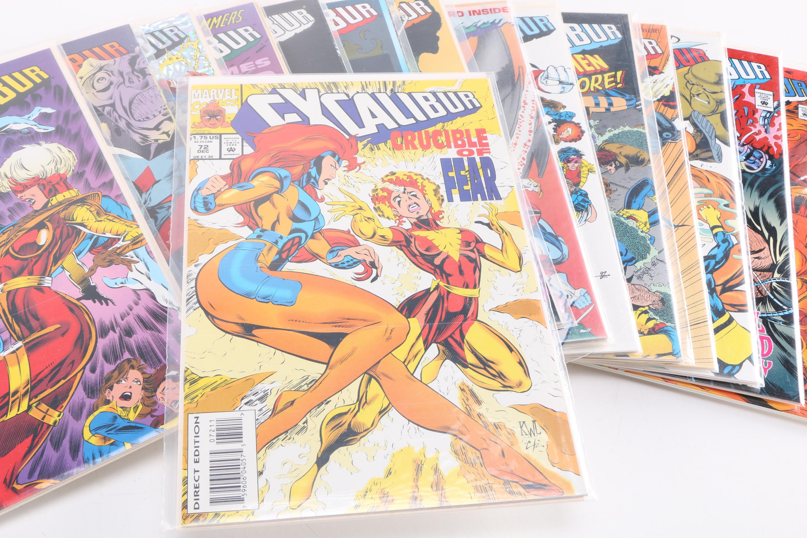 Modern Age Marvel "Excalibur" Comics