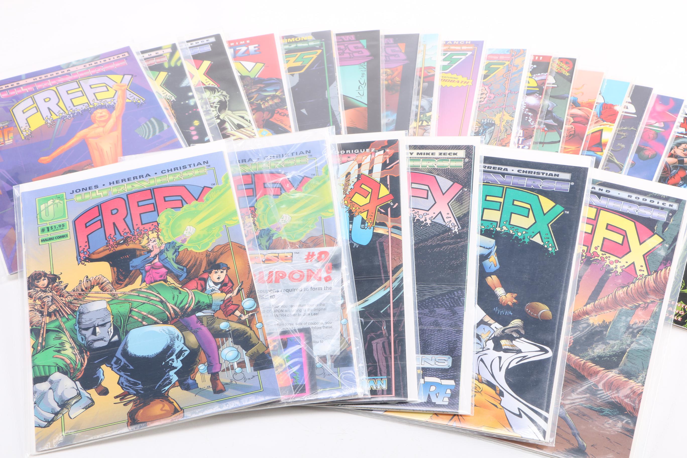 Modern Age "Exiles" and "Freex" Comics