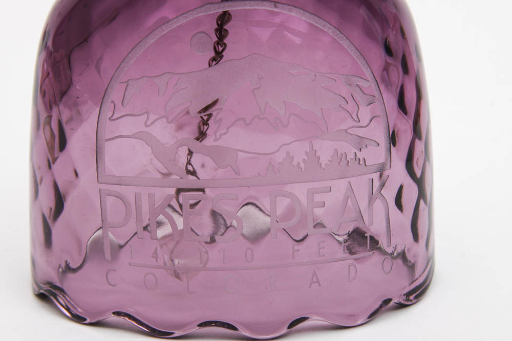 Assorted Colored Glass Bells