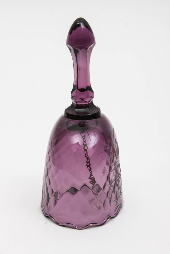 Assorted Colored Glass Bells