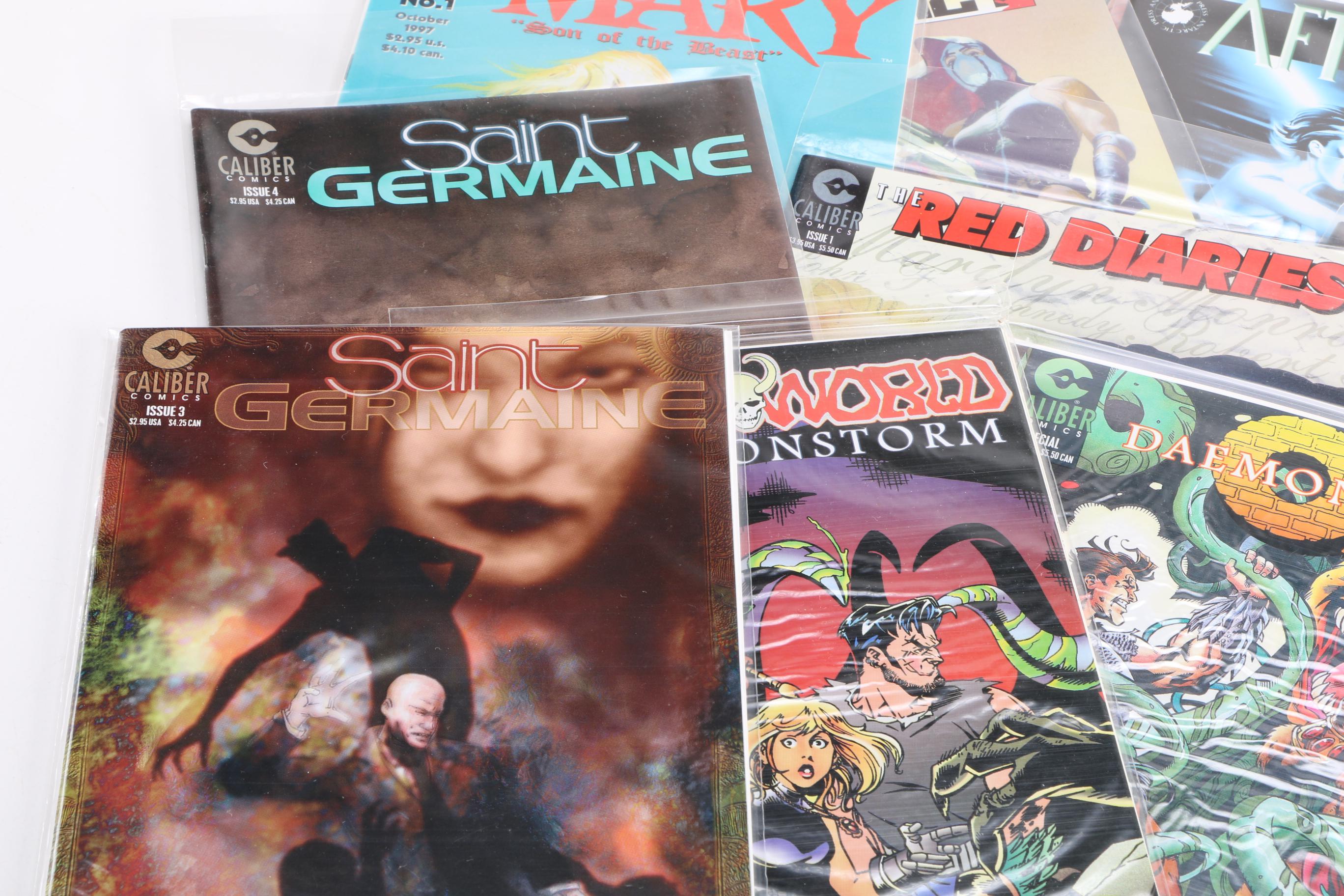 Modern Age Antartic Press and Caliber Comics