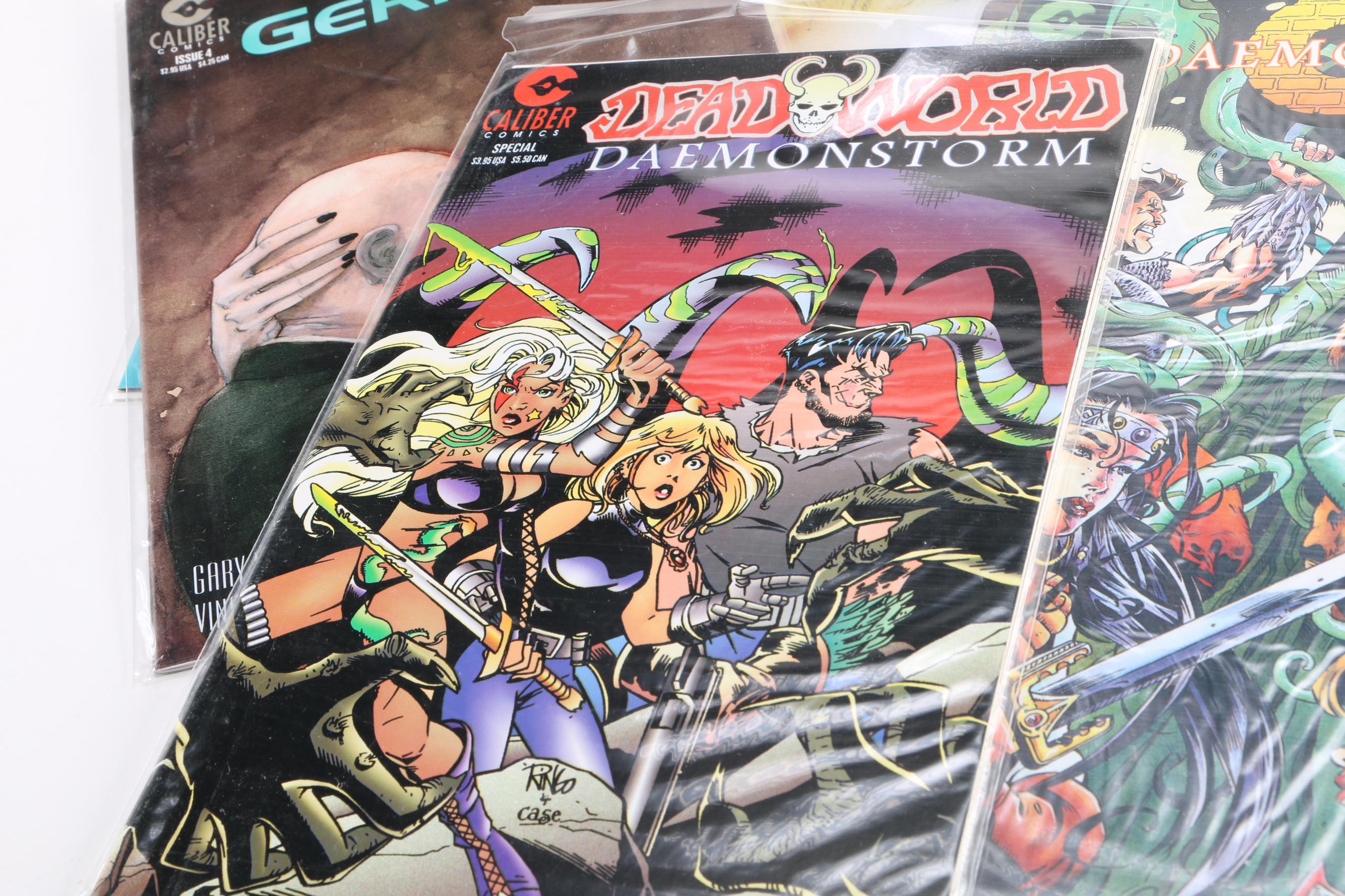 Modern Age Antartic Press and Caliber Comics