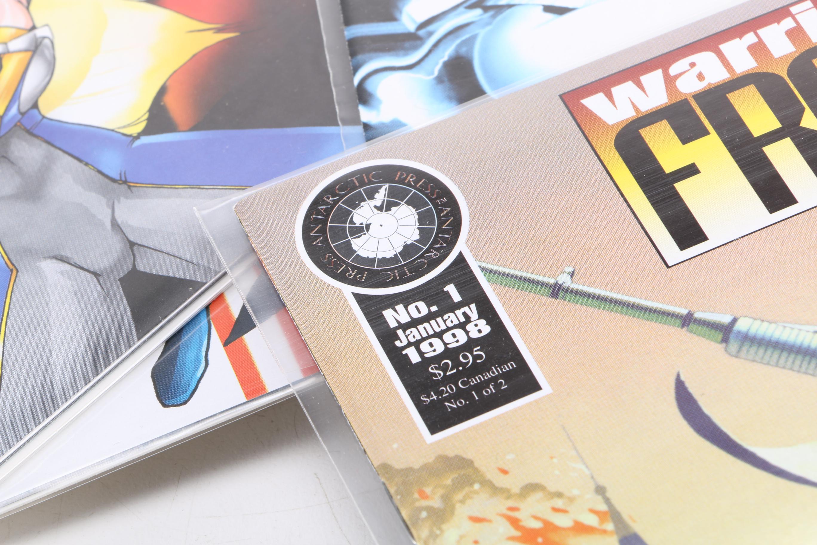 Modern Age Antartic Press and Caliber Comics