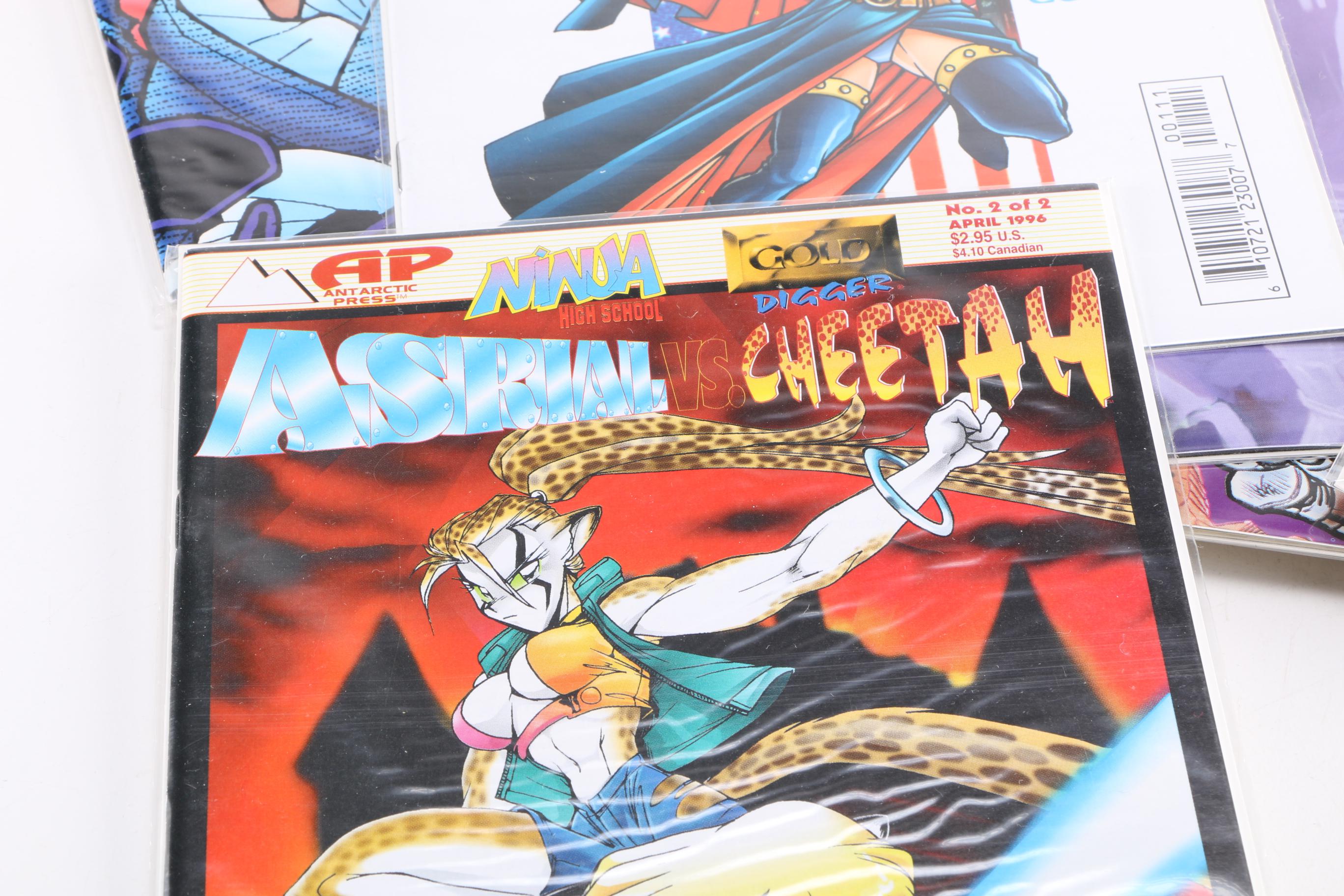 Modern Age Antartic Press and Caliber Comics