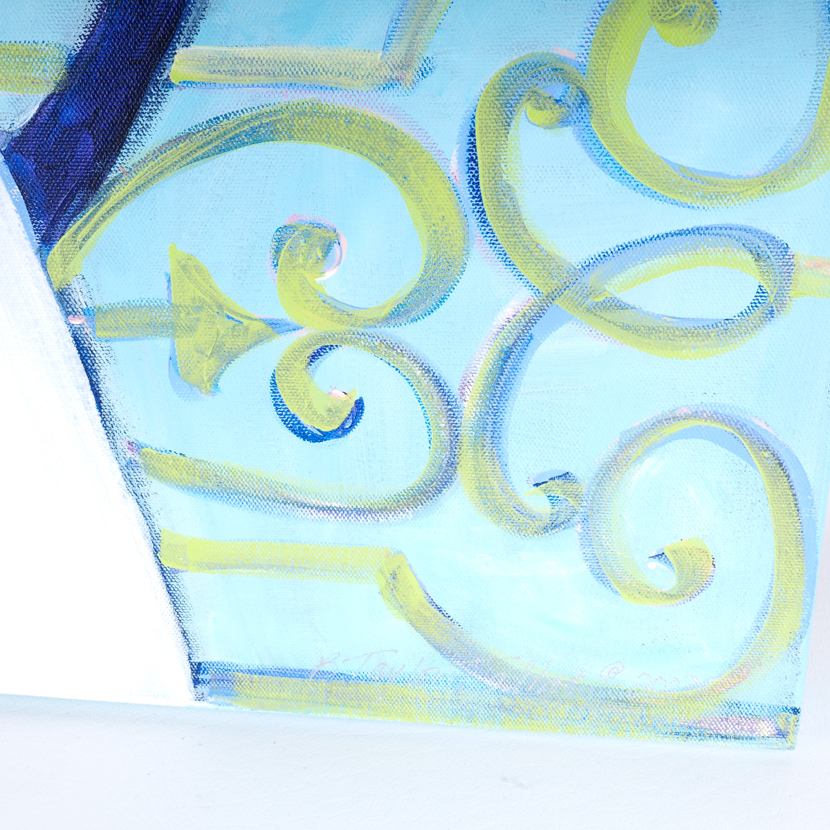 Bonnie Taylor-Talbot Oil on Canvas Painting