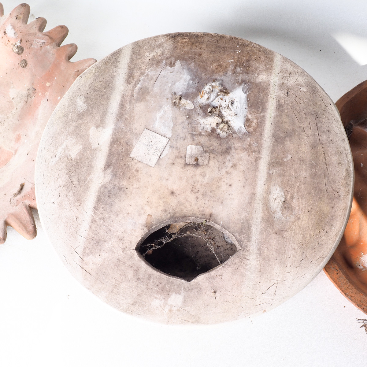 Decorative Terracotta Hanging Sun and Moon