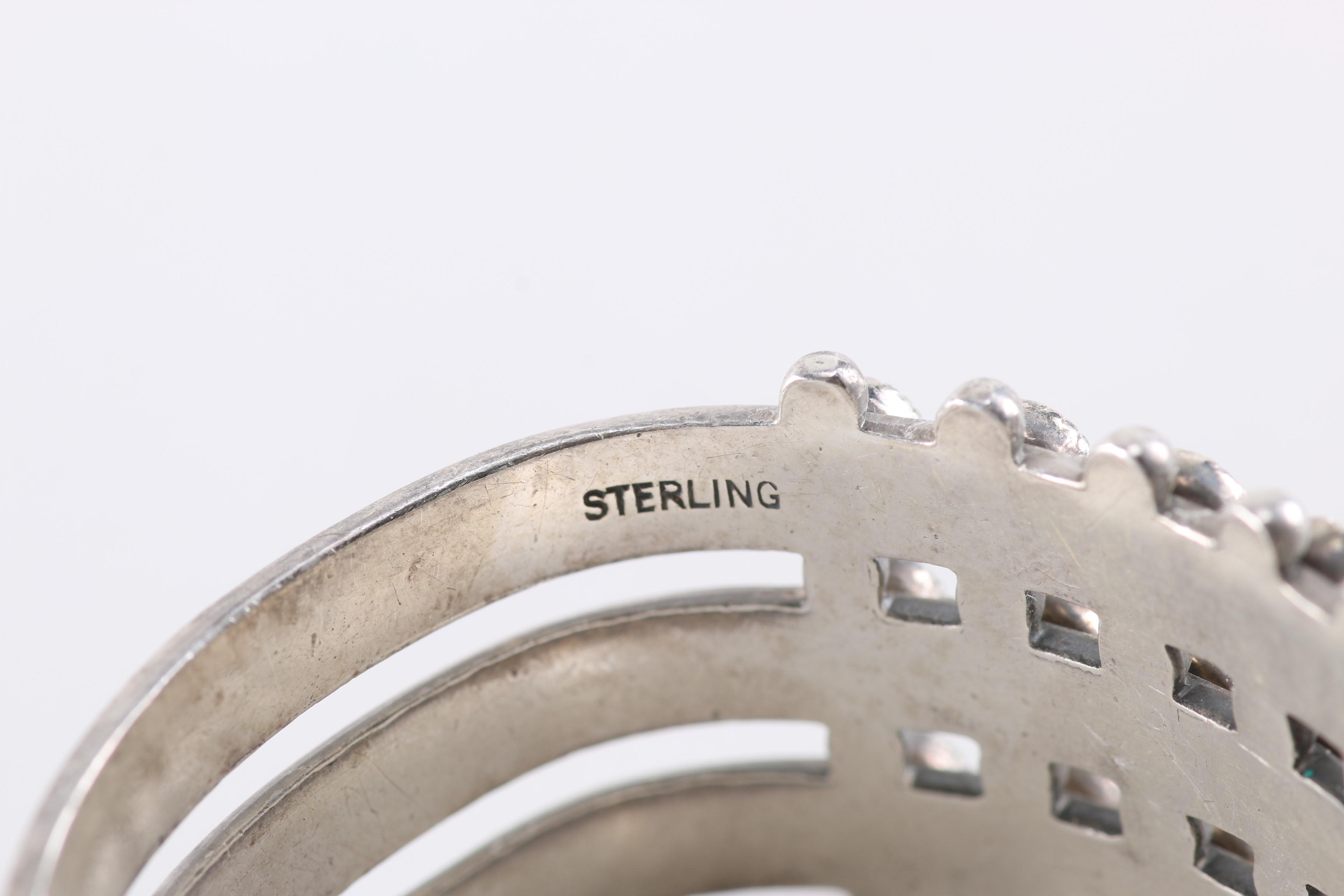 Group of Sterling Silver and Silver Tone Jewelry