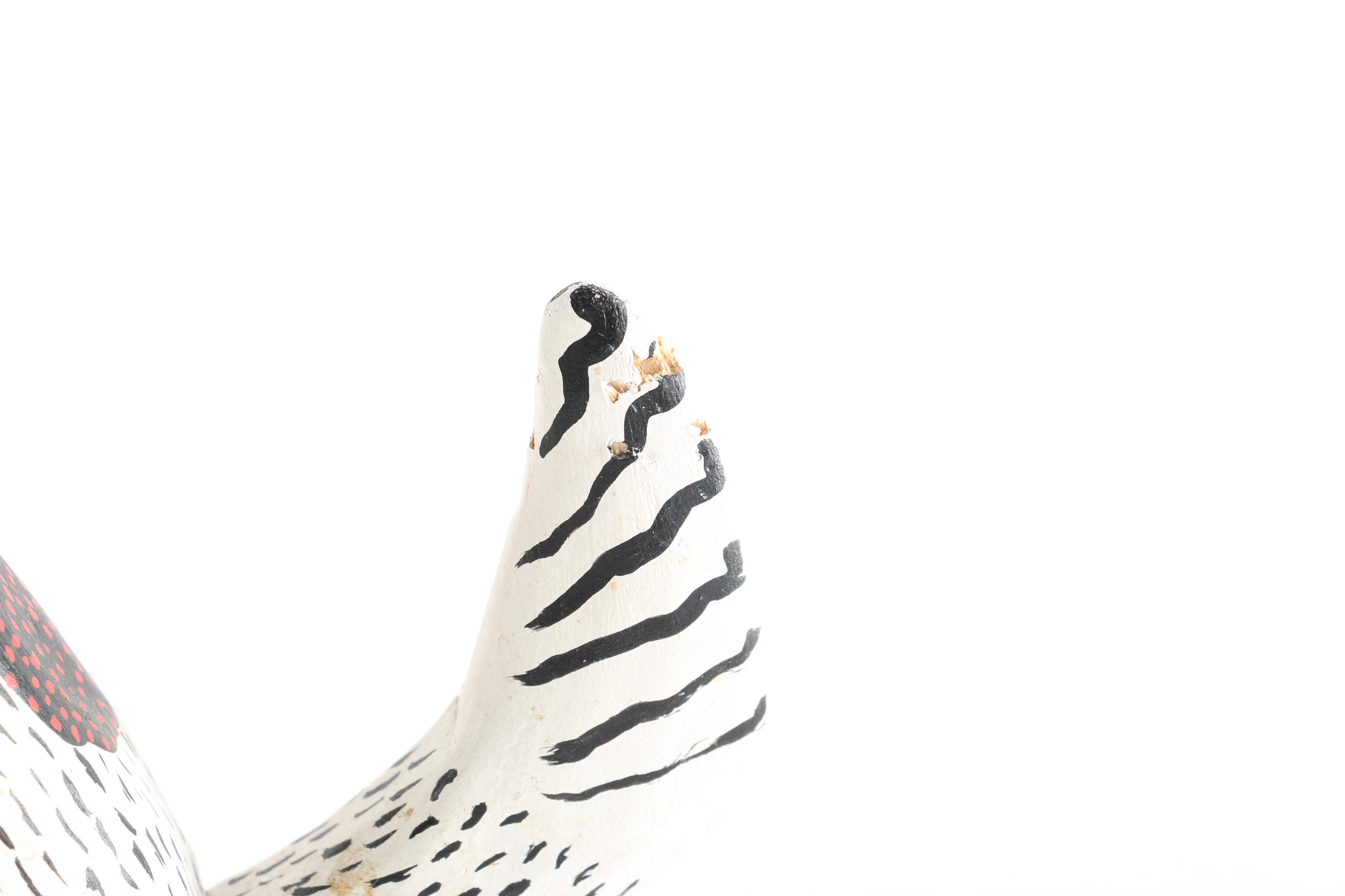 Three Oaxacan Folk Art Animals Wood Carvings