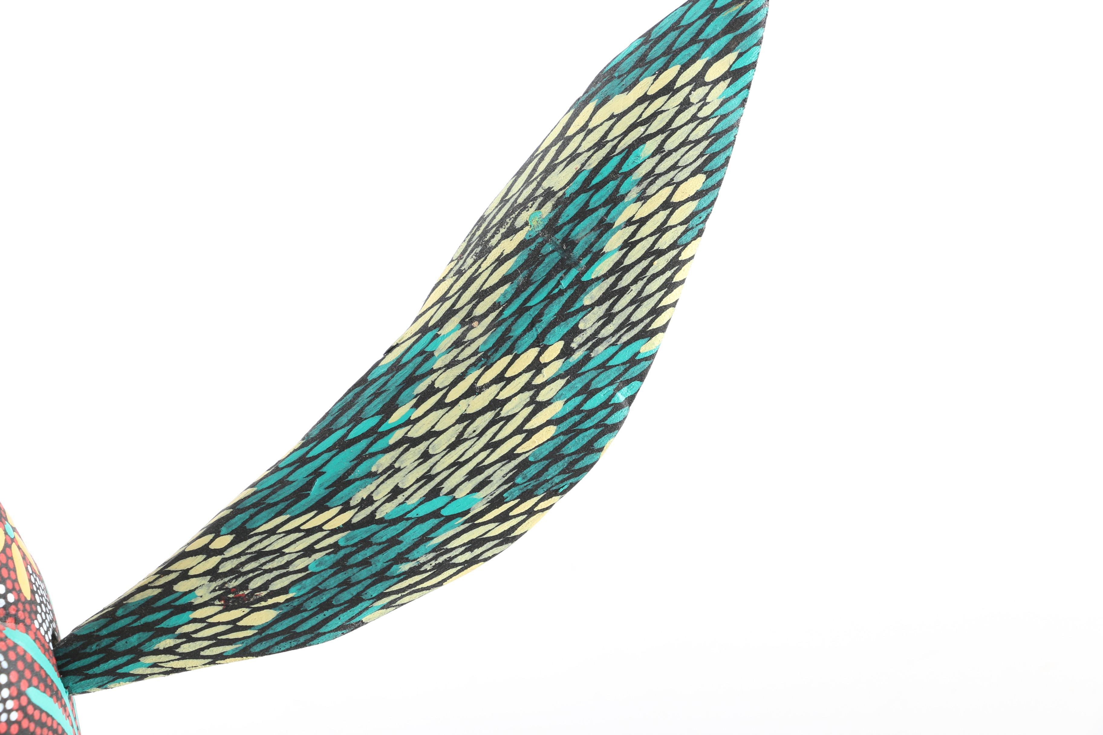 Three Oaxacan Folk Art Animals Wood Carvings