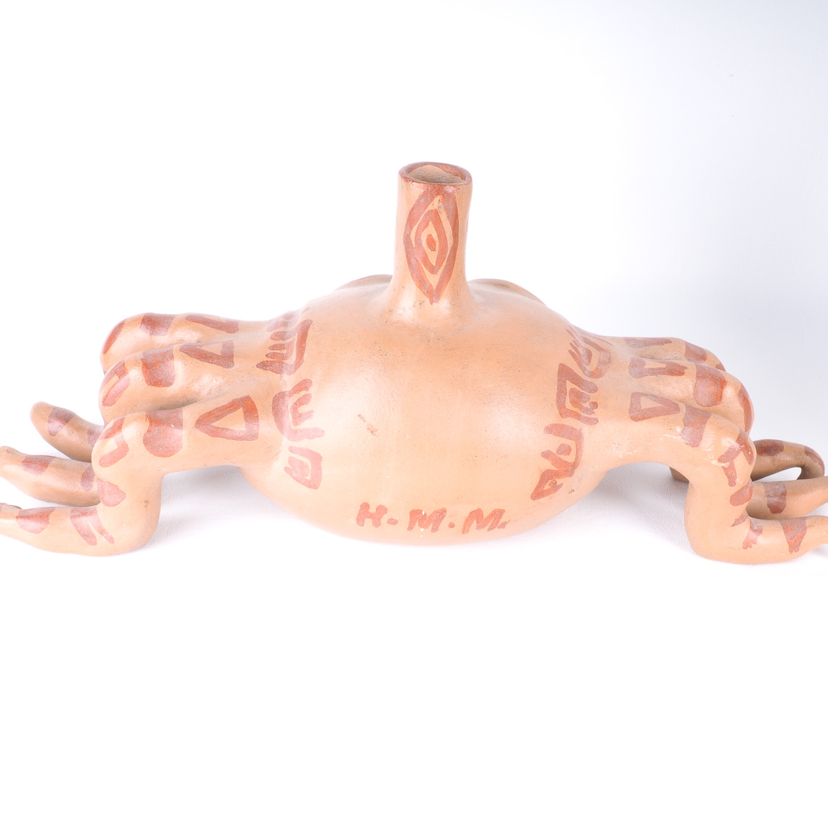 Pair of South American Clay Sculptures