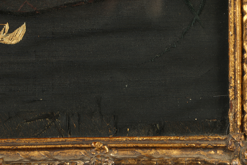 Early 19th Century Chinese Embroidery Textile Still Life