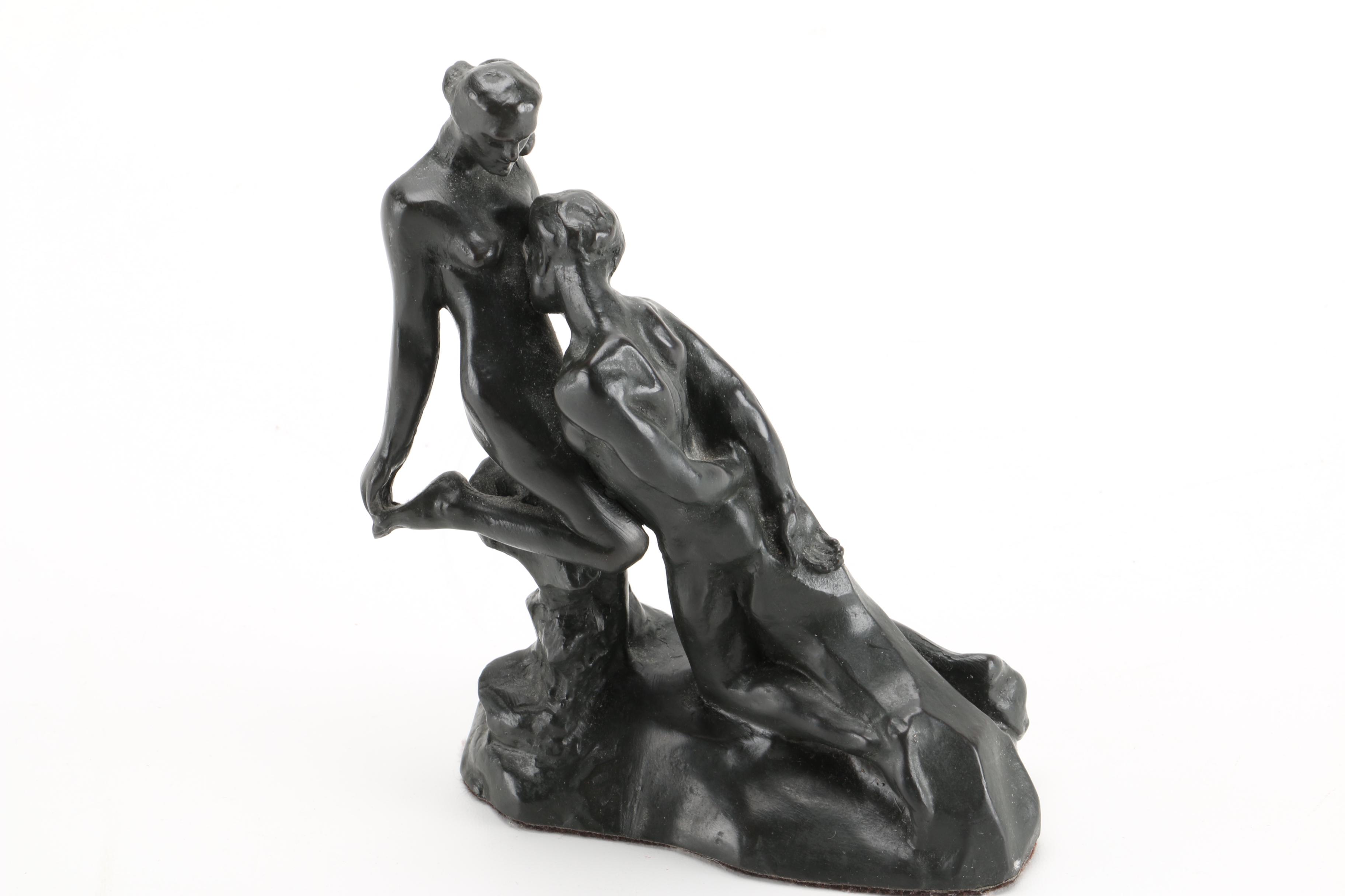 Auguste Rodin Reproduction Statue "The Eternal Idol"
