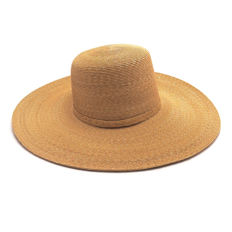 Tracy Tooker of New York Natural Straw Sun Hat