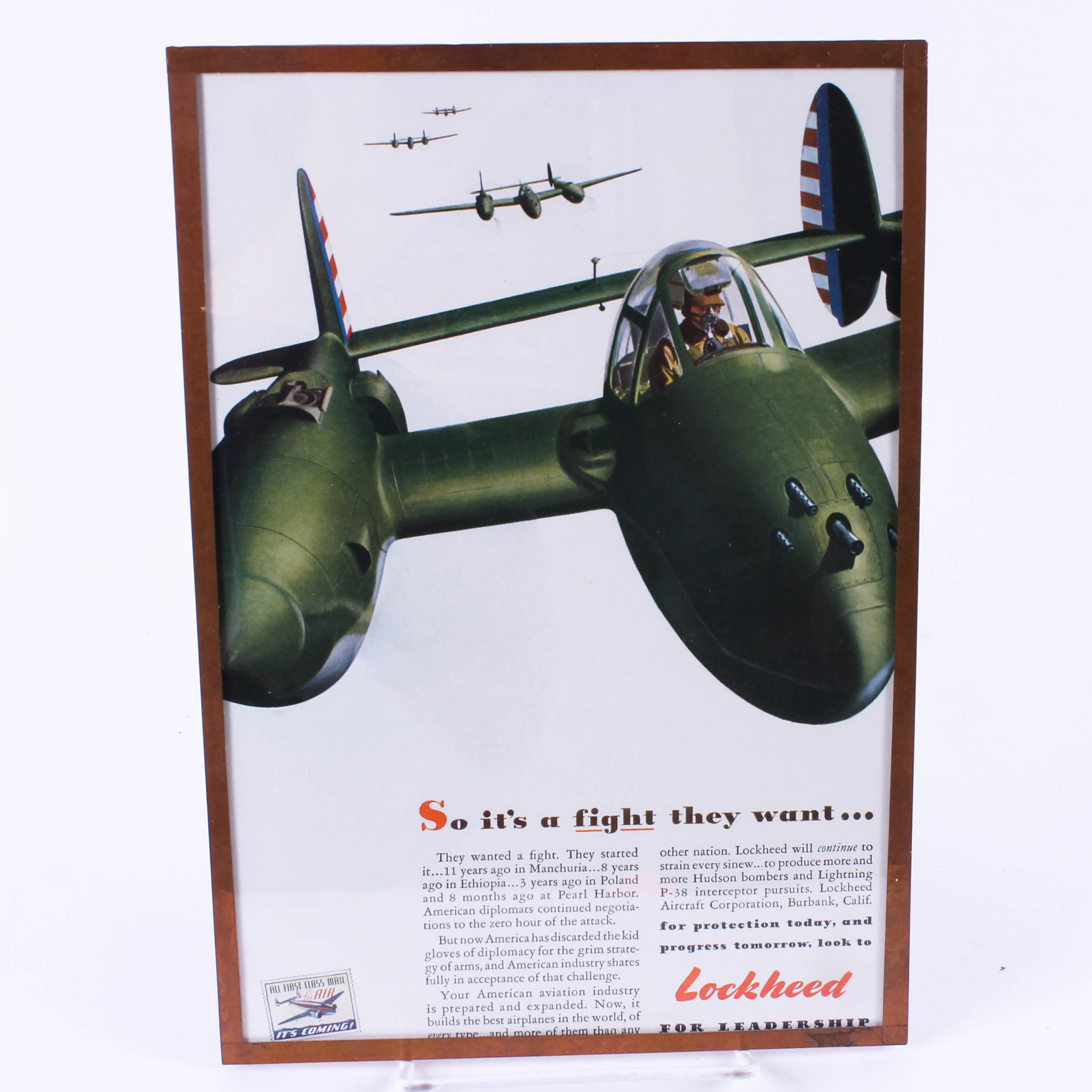 Collection of Lockheed Aircraft Posters and Advertising