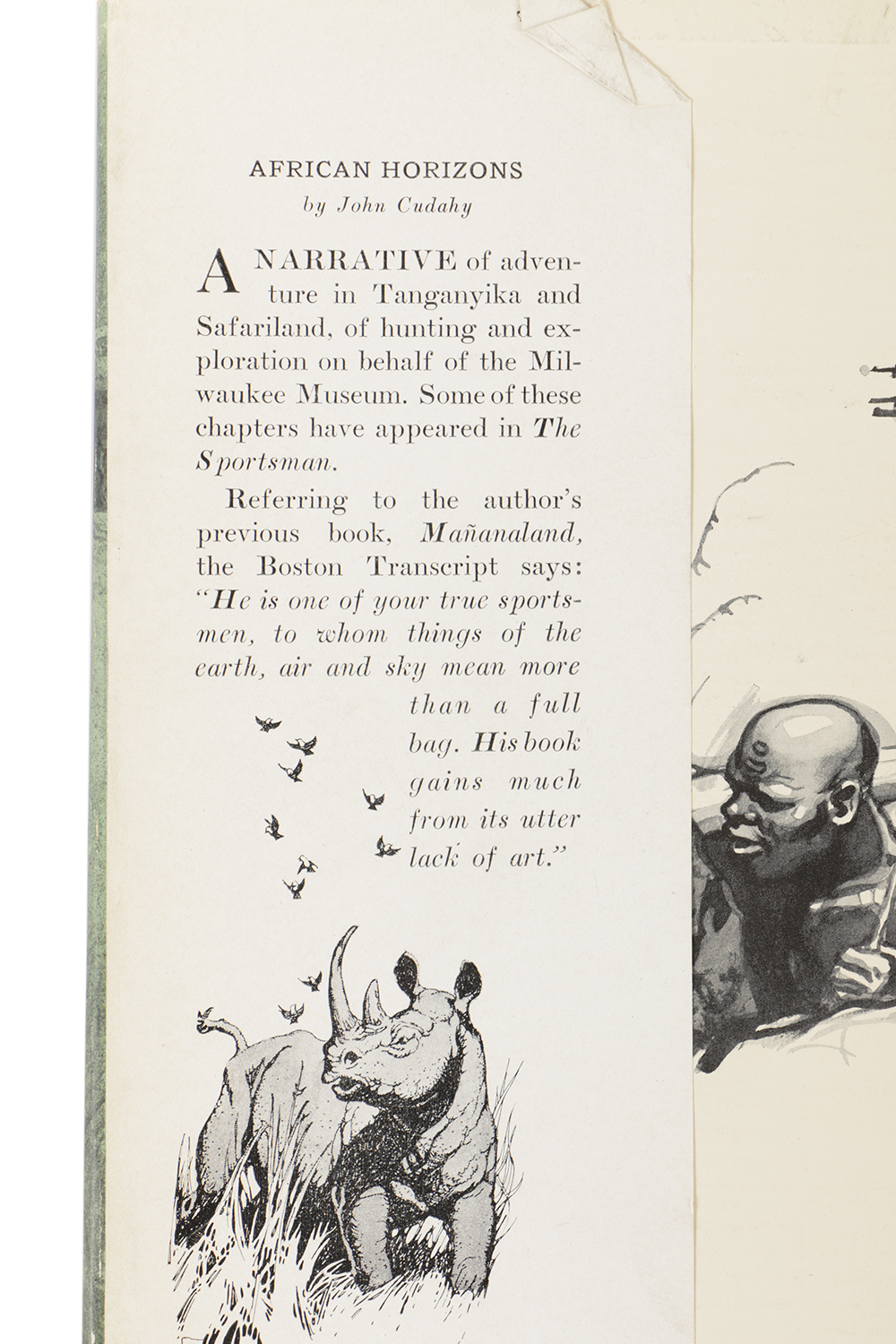 1930 "African Horizon" by John Cudahy