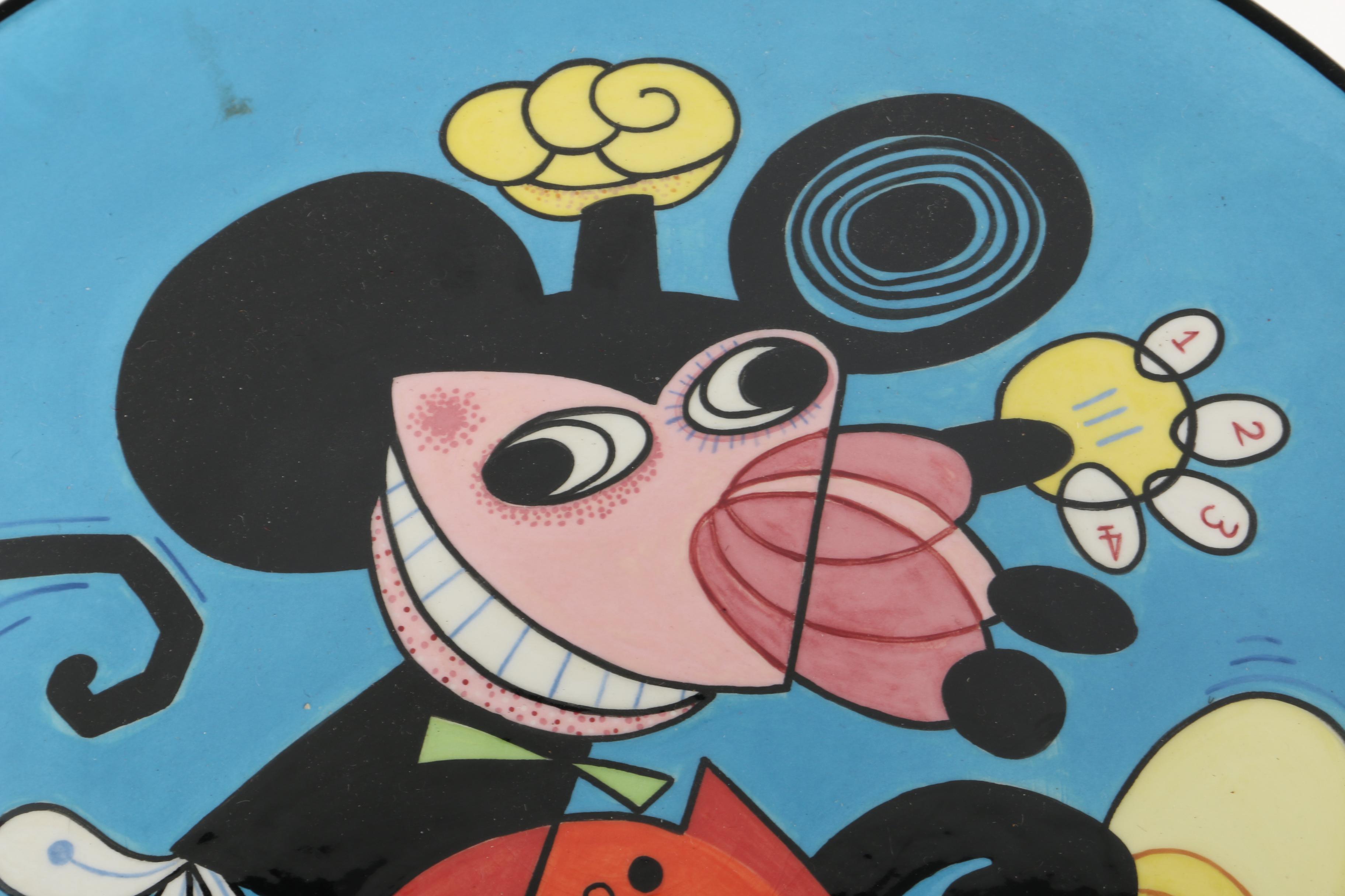 Limited Edition Ward Kimball Ceramic Mickey Mouse Platter