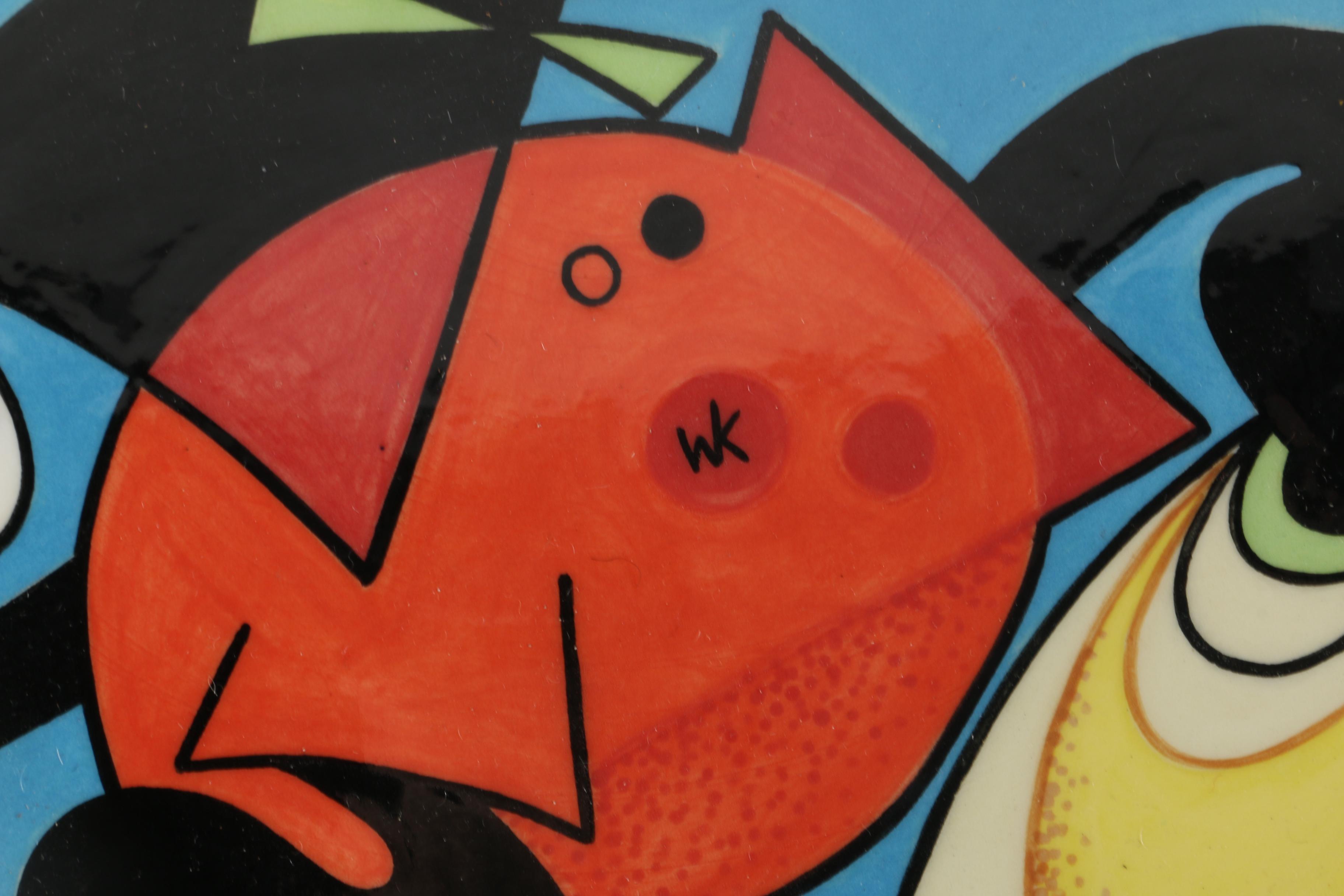 Limited Edition Ward Kimball Ceramic Mickey Mouse Platter