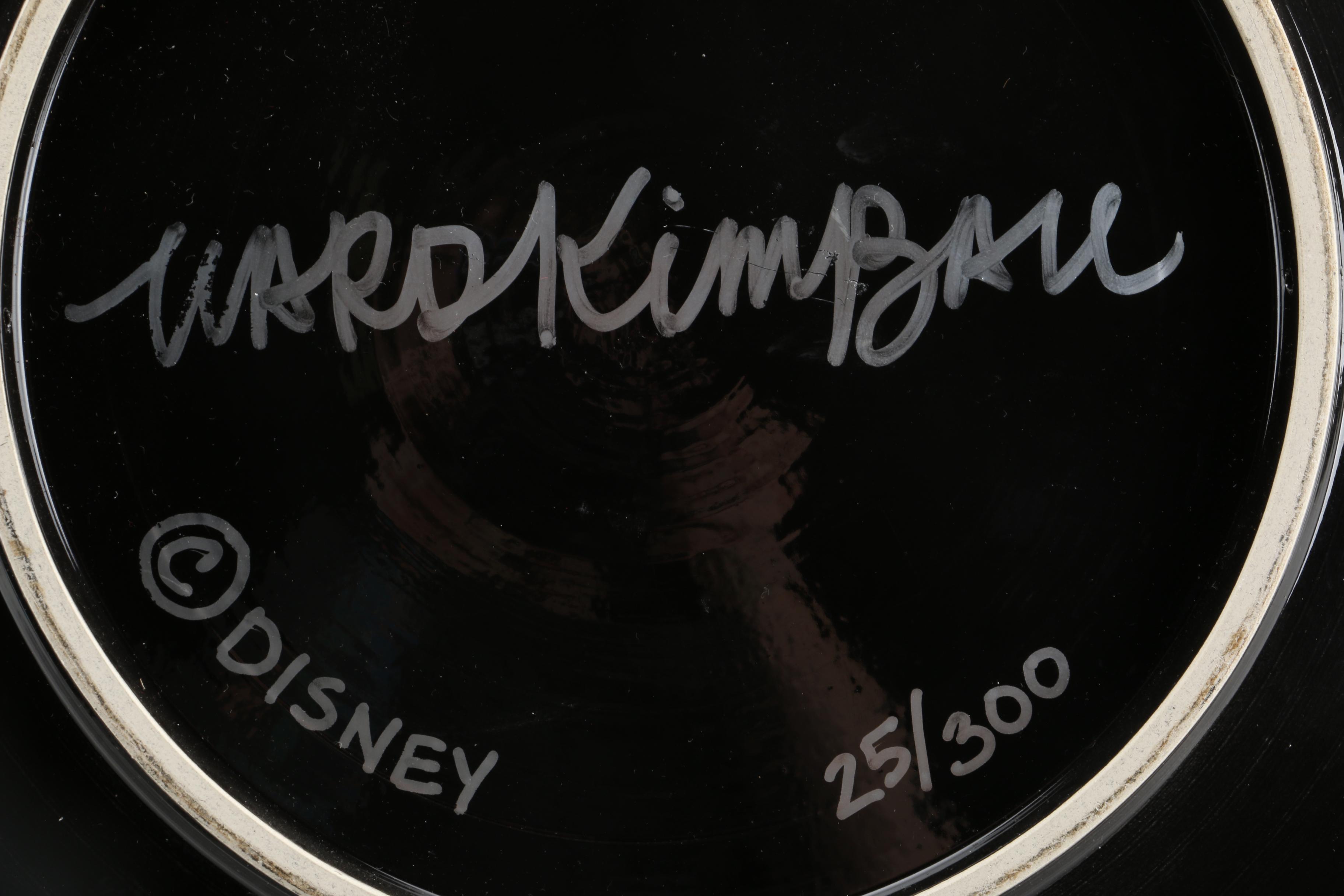 Limited Edition Ward Kimball Ceramic Mickey Mouse Platter