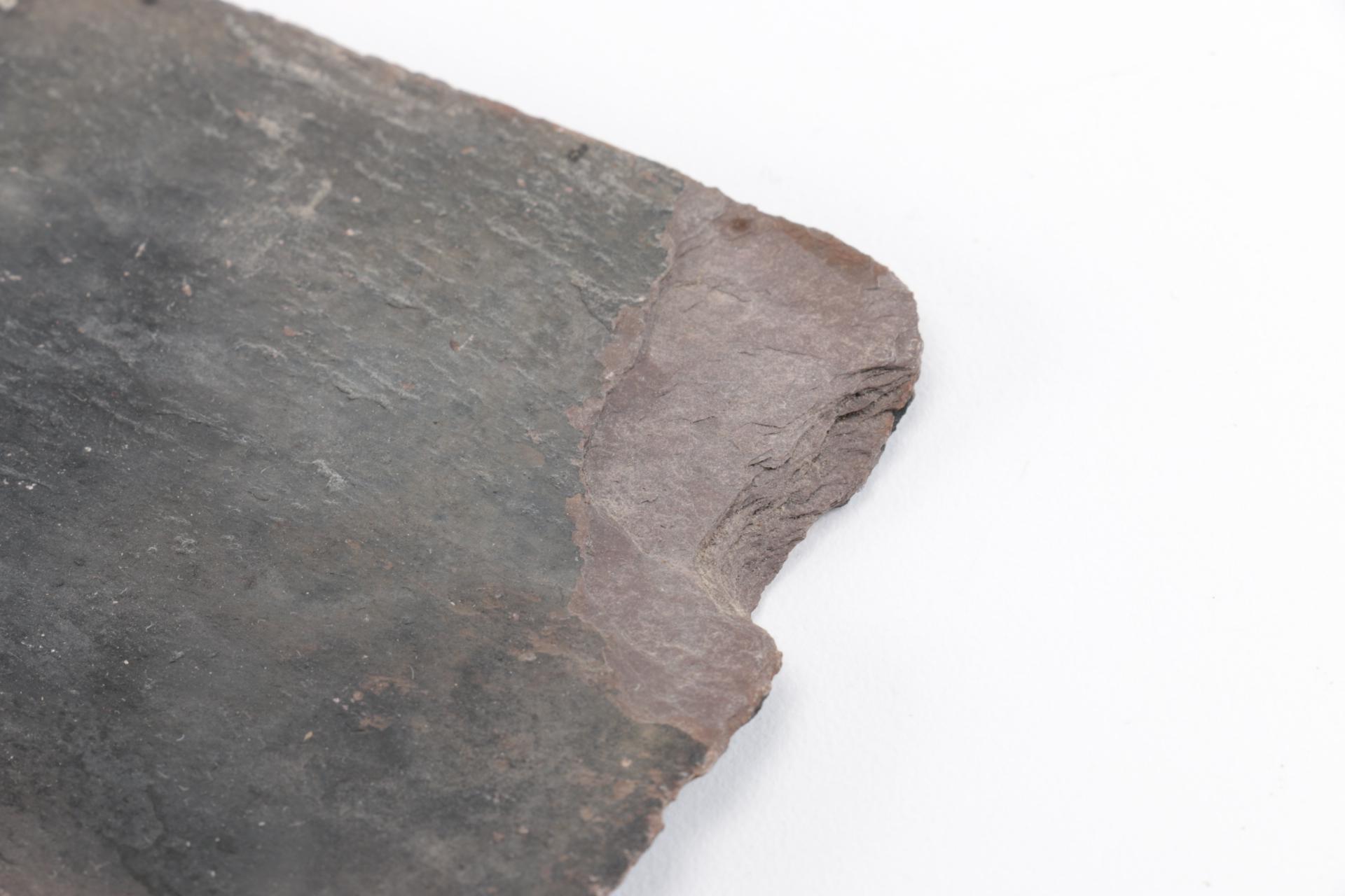 Historic Church Roof Tile and Vintage Religious Lamp