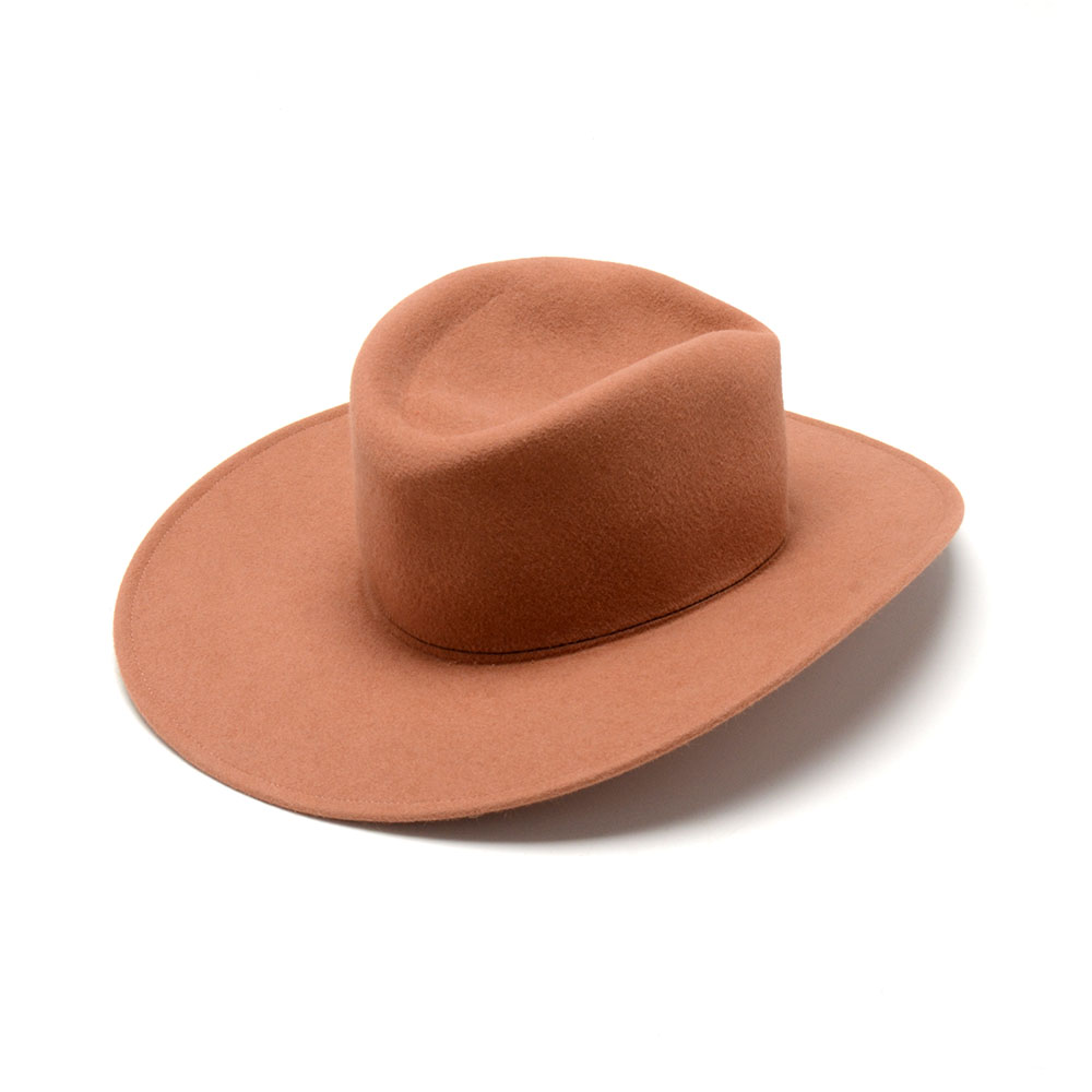 Anne Moore of New York Fine Millinery Mocha Fur Felt Hat