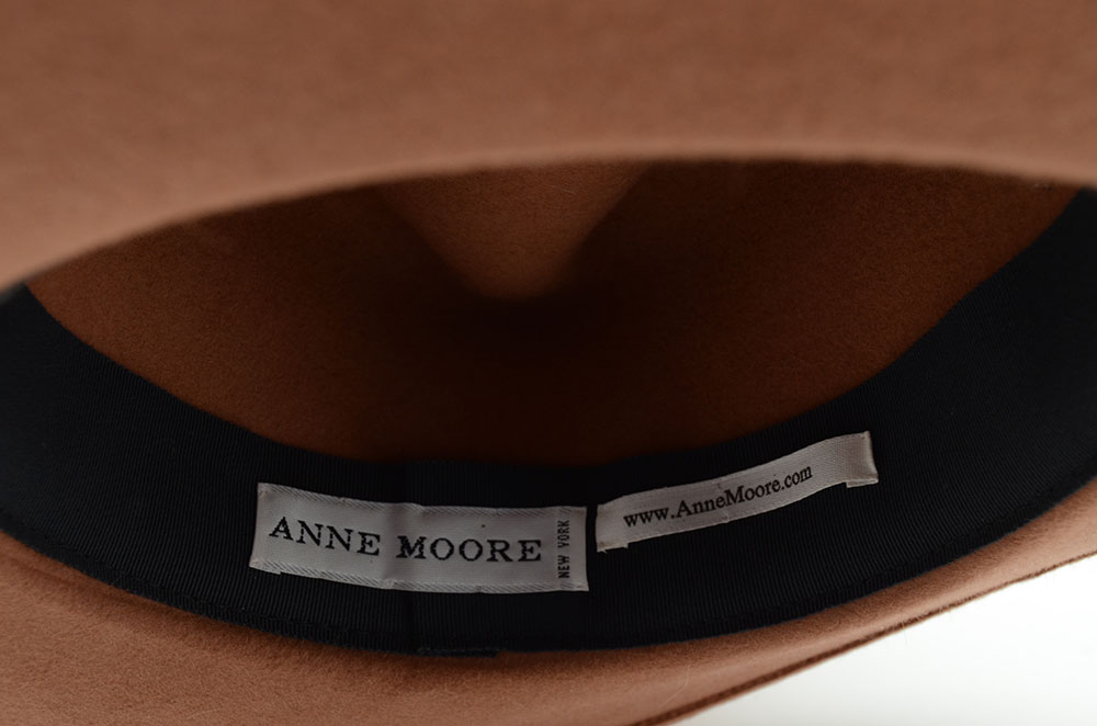 Anne Moore of New York Fine Millinery Mocha Fur Felt Hat
